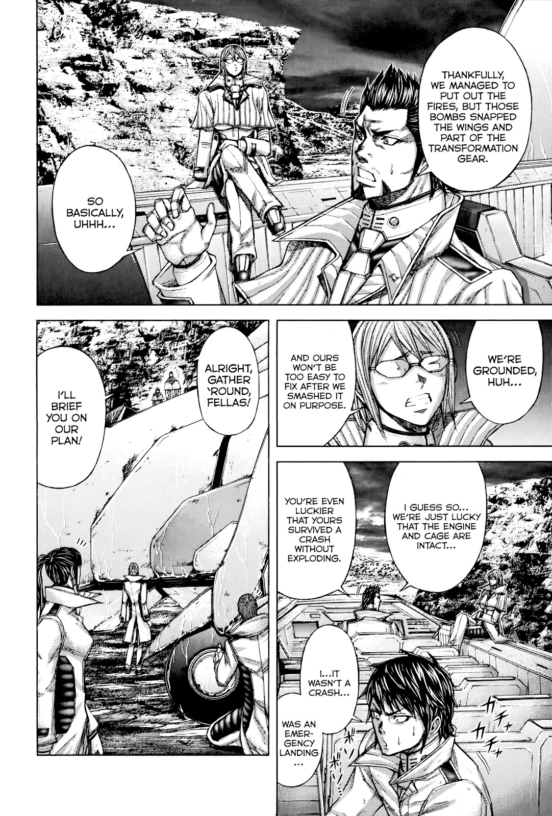 Terra Formars Chapter 54 page 4 - Chapter 54: BEAR Scars and Savages