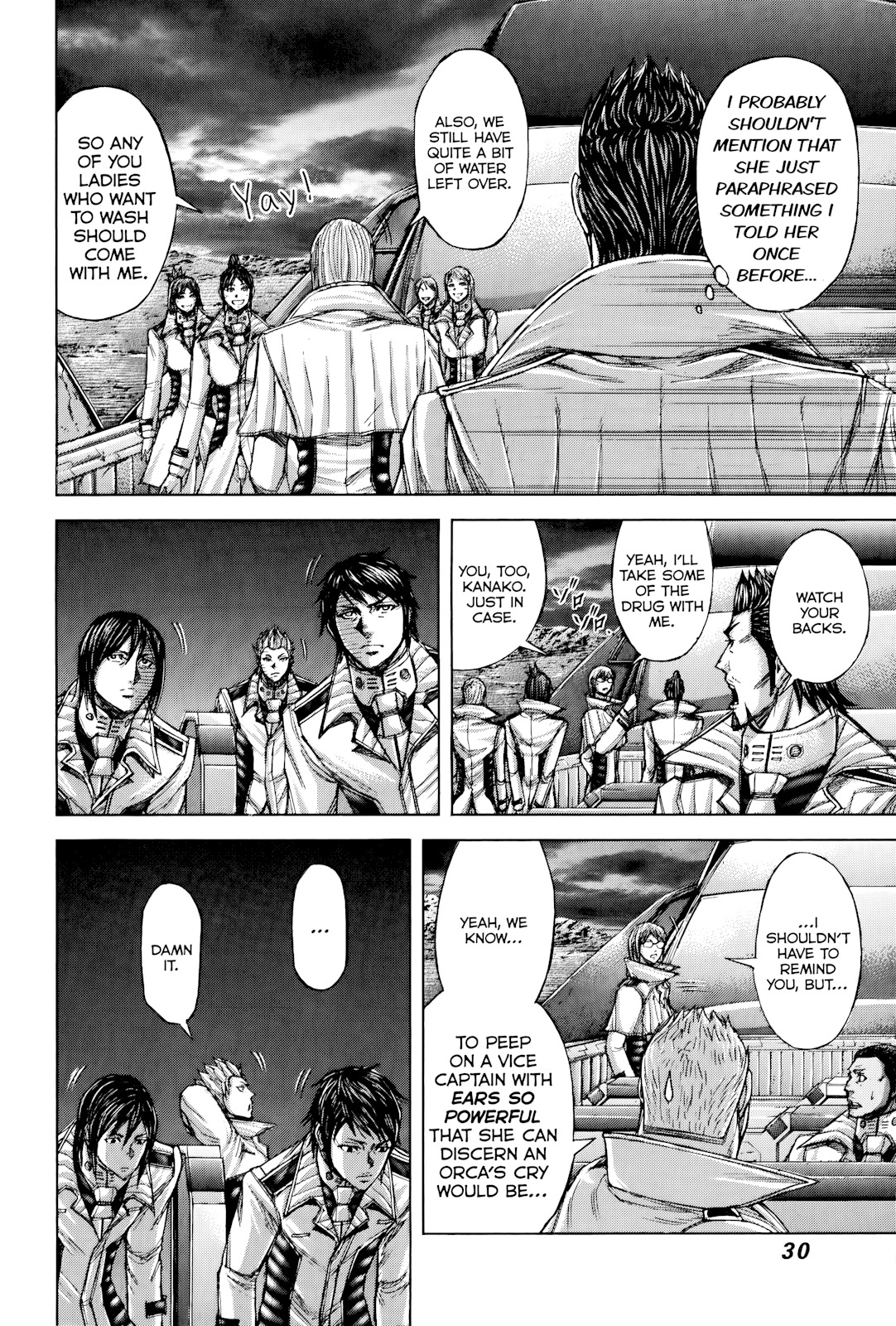 Terra Formars Chapter 54 page 8 - Chapter 54: BEAR Scars and Savages