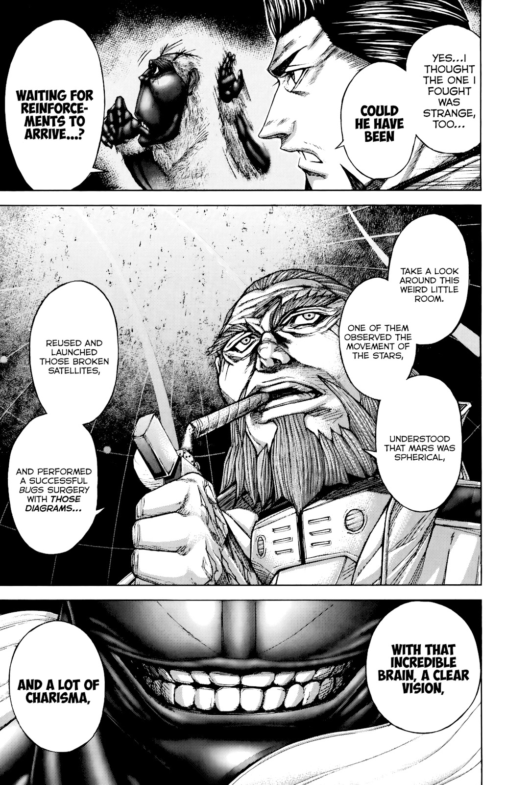 Terra Formars Chapter 55 page 11 - Chapter 55: END OF THE BRAIN Empty Head