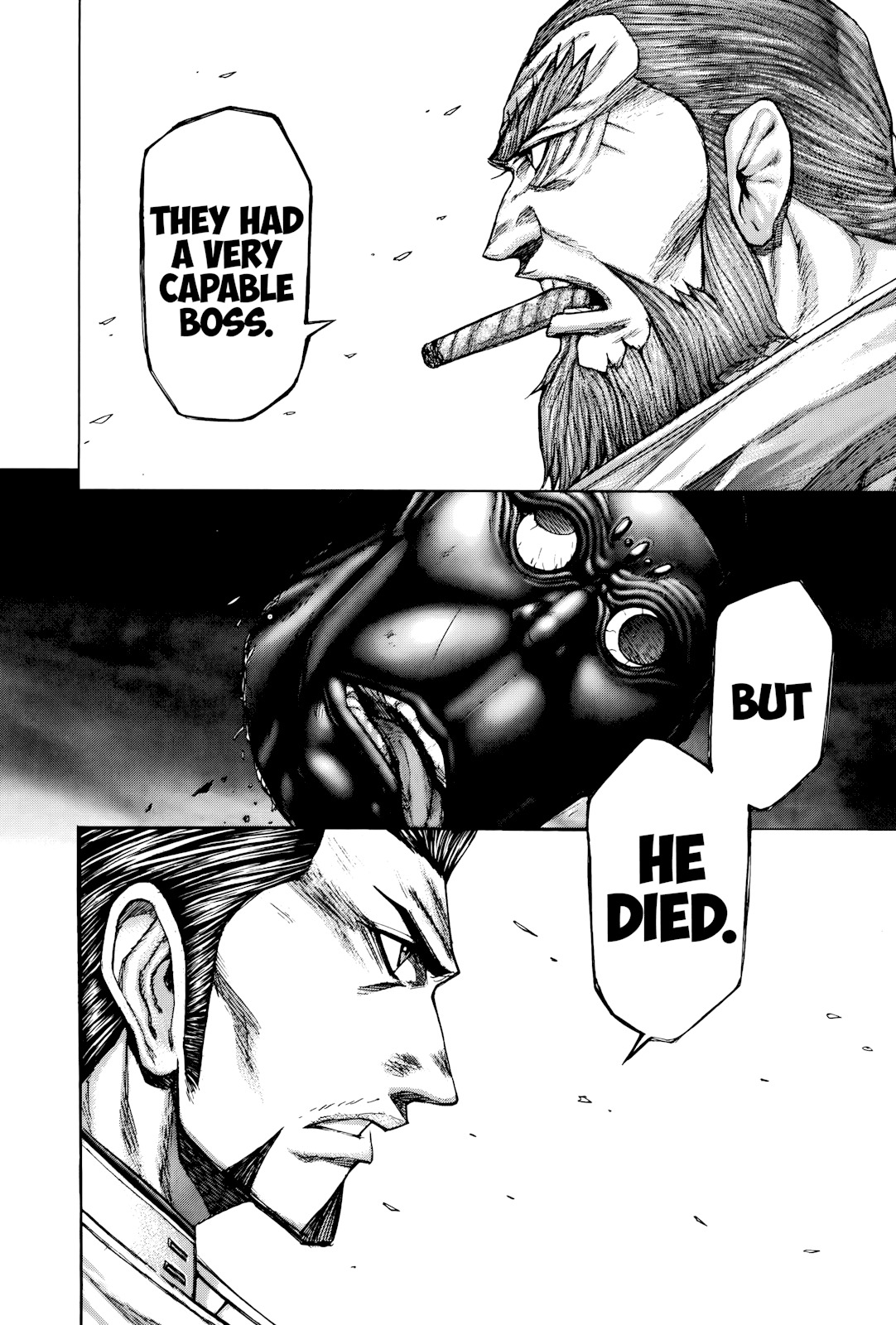 Terra Formars Chapter 55 page 12 - Chapter 55: END OF THE BRAIN Empty Head