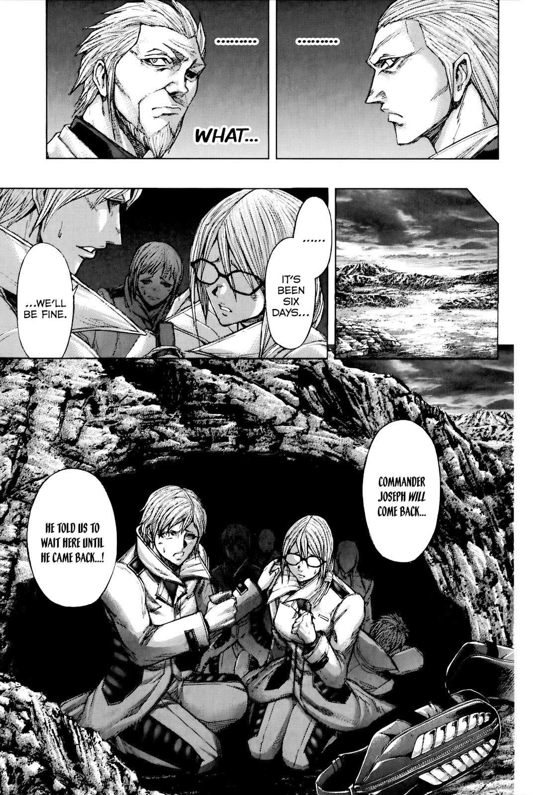 Terra Formars Chapter 55 page 17 - Chapter 55: END OF THE BRAIN Empty Head