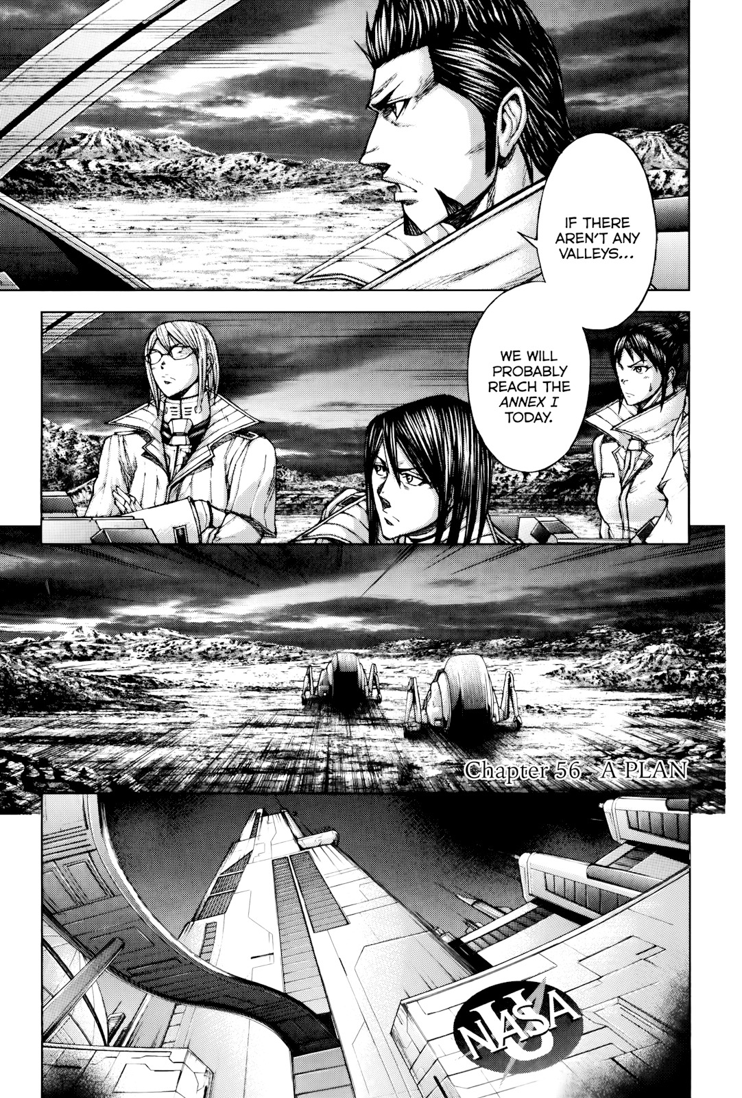 Terra Formars Chapter 55 page 19 - Chapter 55: END OF THE BRAIN Empty Head