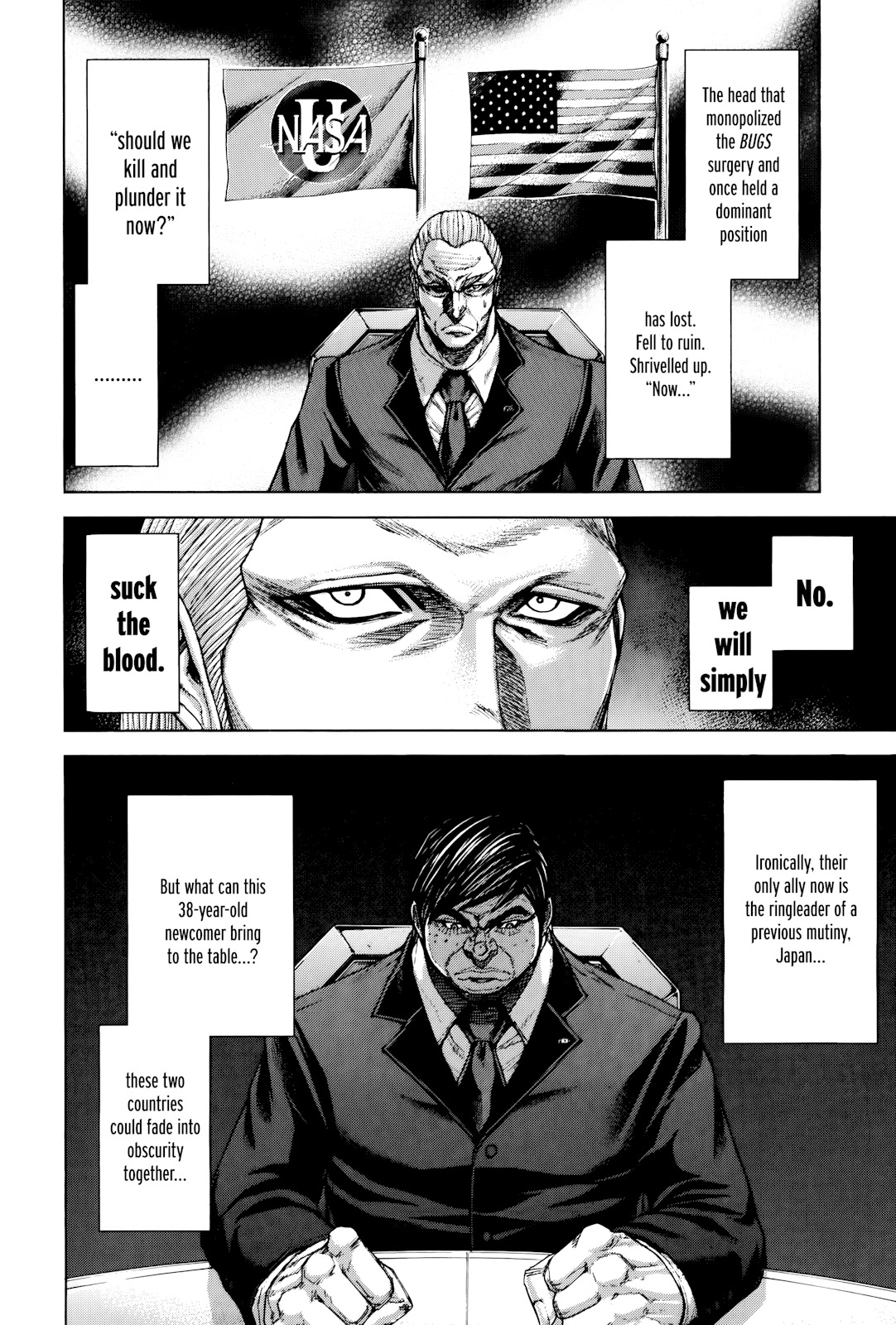 Terra Formars Chapter 55 page 4 - Chapter 55: END OF THE BRAIN Empty Head