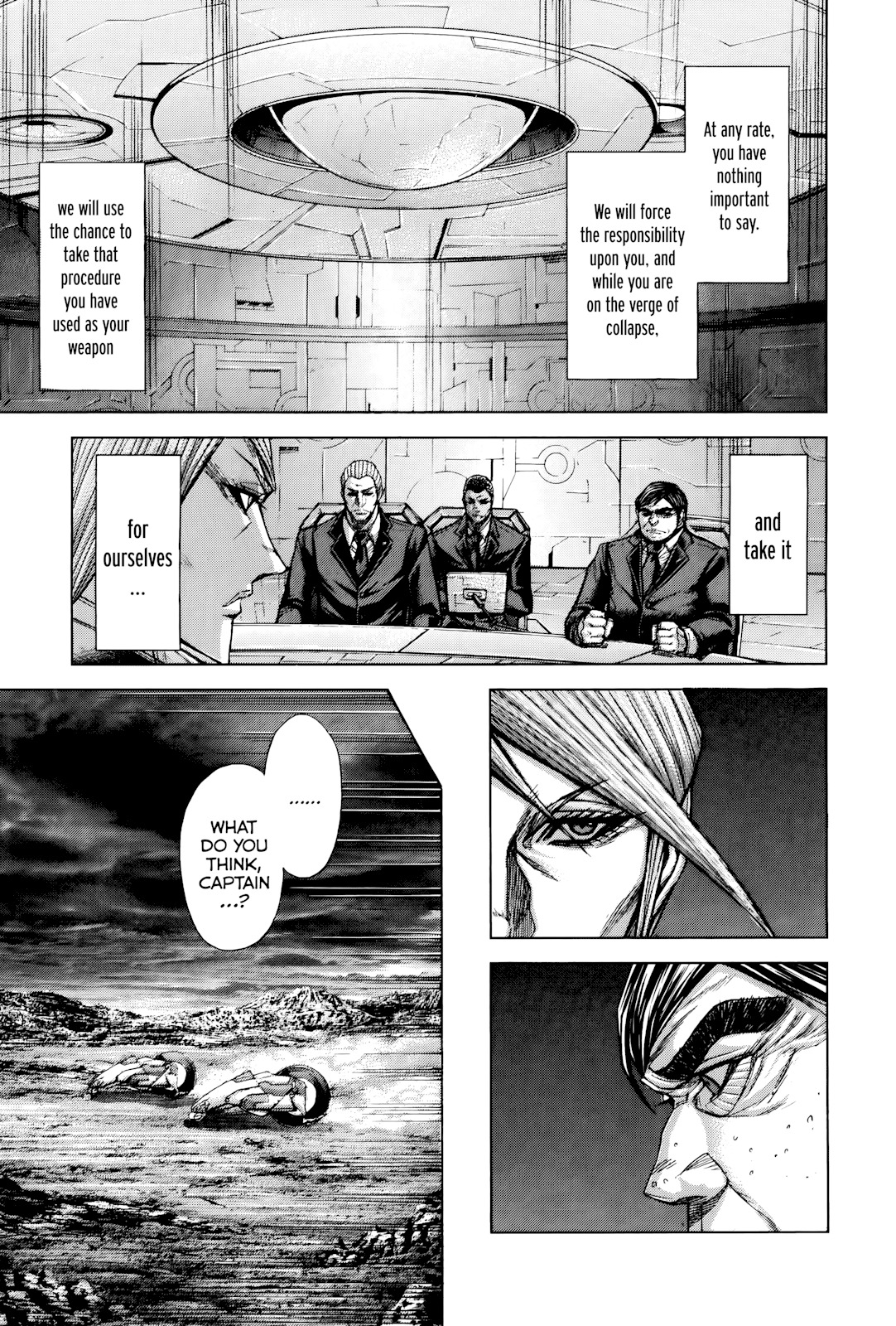 Terra Formars Chapter 55 page 5 - Chapter 55: END OF THE BRAIN Empty Head