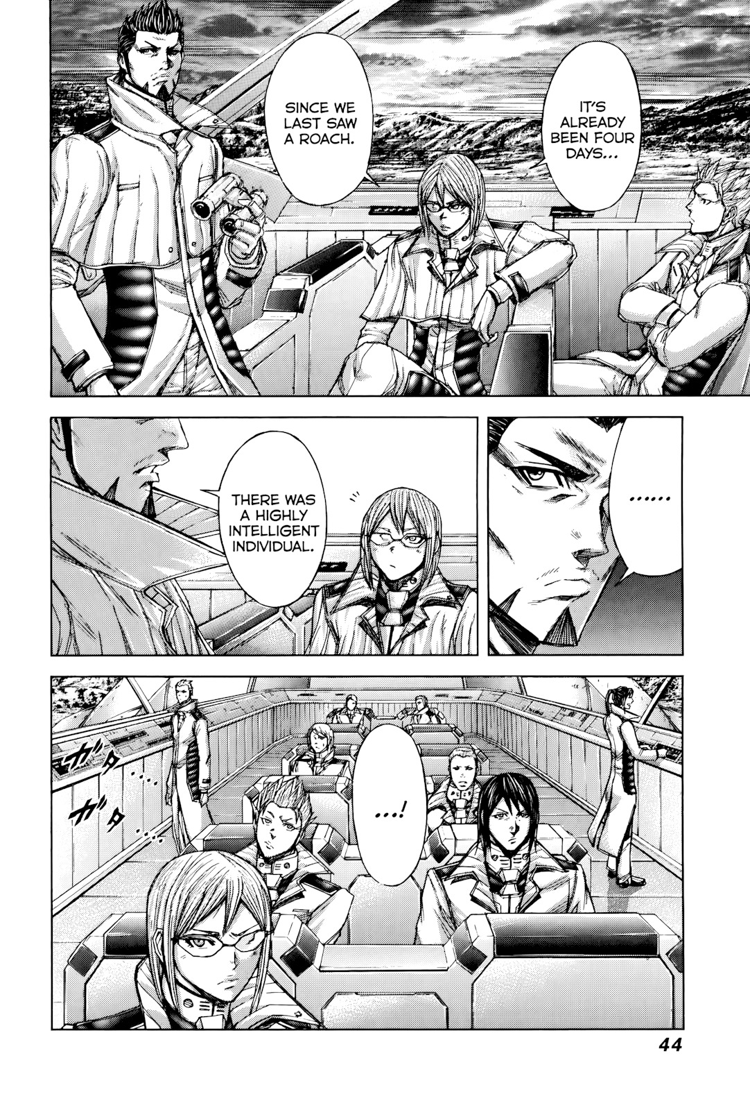 Terra Formars Chapter 55 page 6 - Chapter 55: END OF THE BRAIN Empty Head