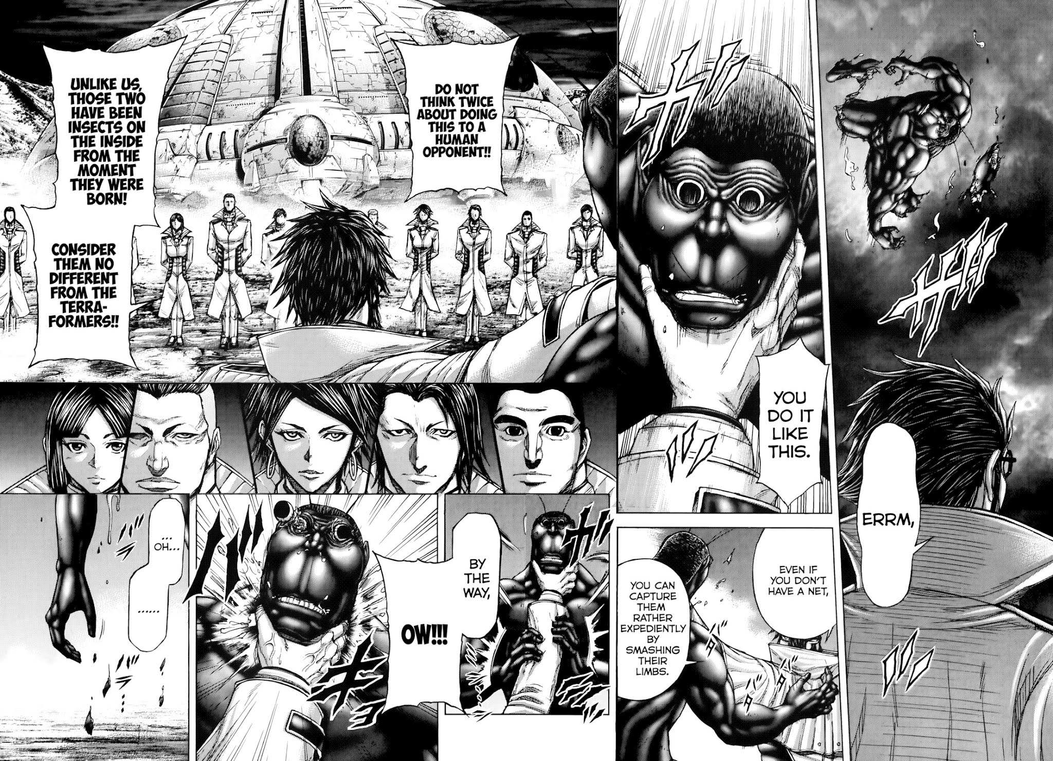 Terra Formars Chapter 56 page 13 - Chapter 56: A PLAN