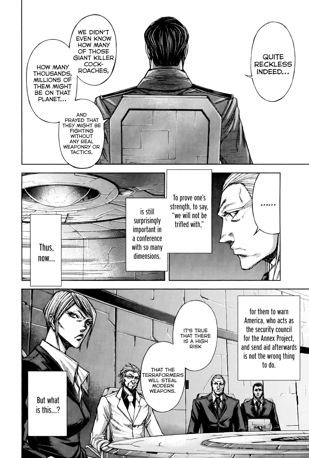 Terra Formars Chapter 56 page 3 - Chapter 56: A PLAN