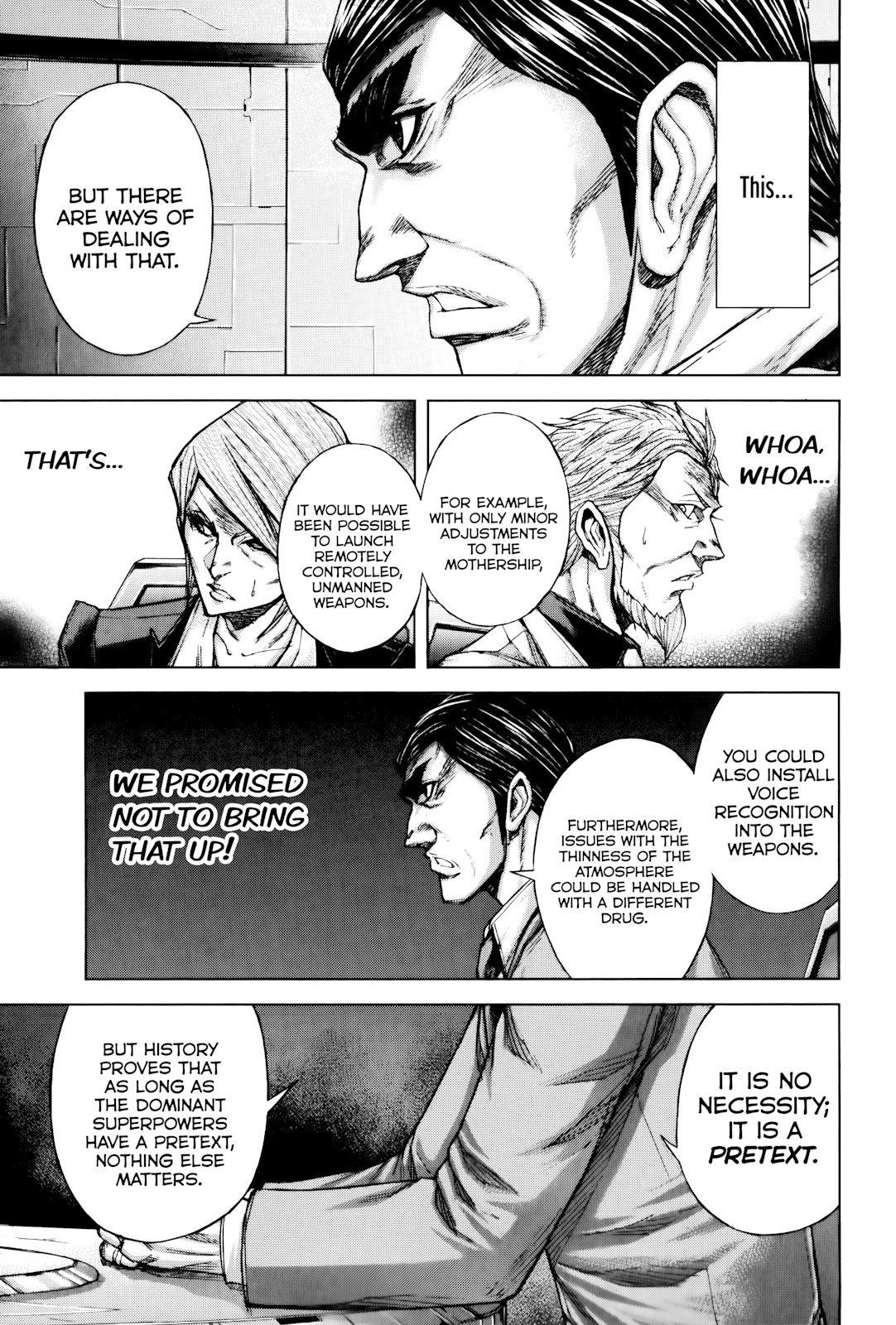 Terra Formars Chapter 56 page 4 - Chapter 56: A PLAN