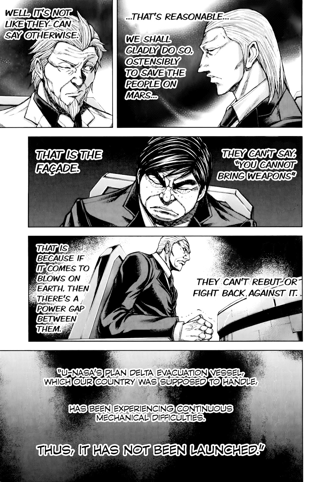 Terra Formars Chapter 56 page 7 - Chapter 56: A PLAN