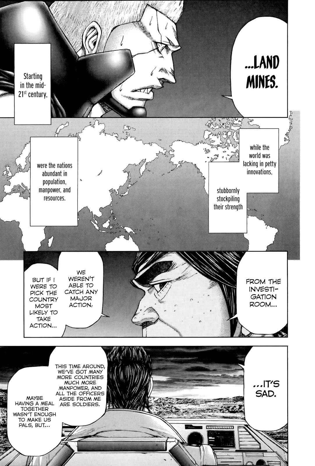 Terra Formars Chapter 57 page 12 - Chapter 57: MINE Minefield