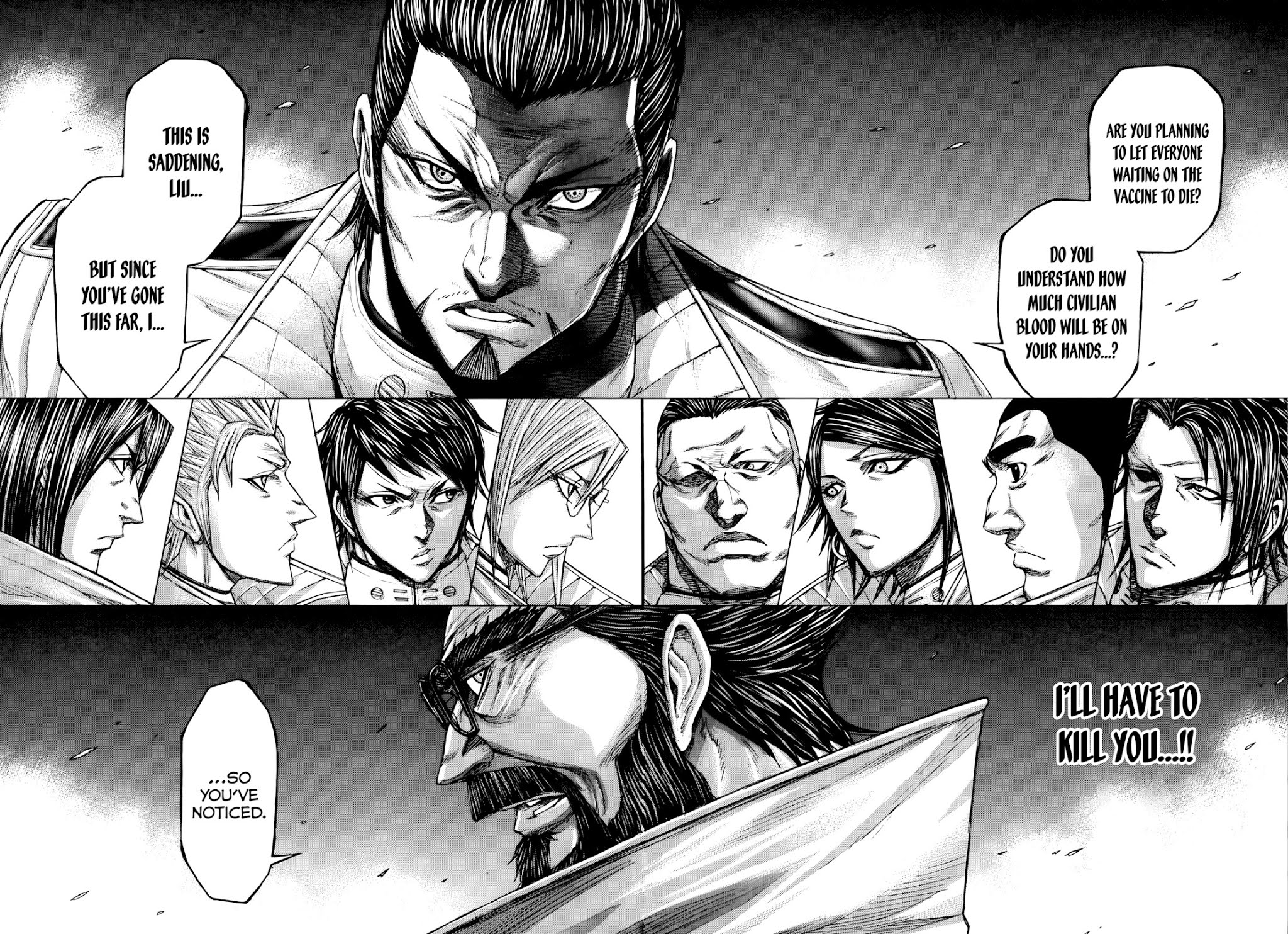 Terra Formars Chapter 57 page 13 - Chapter 57: MINE Minefield