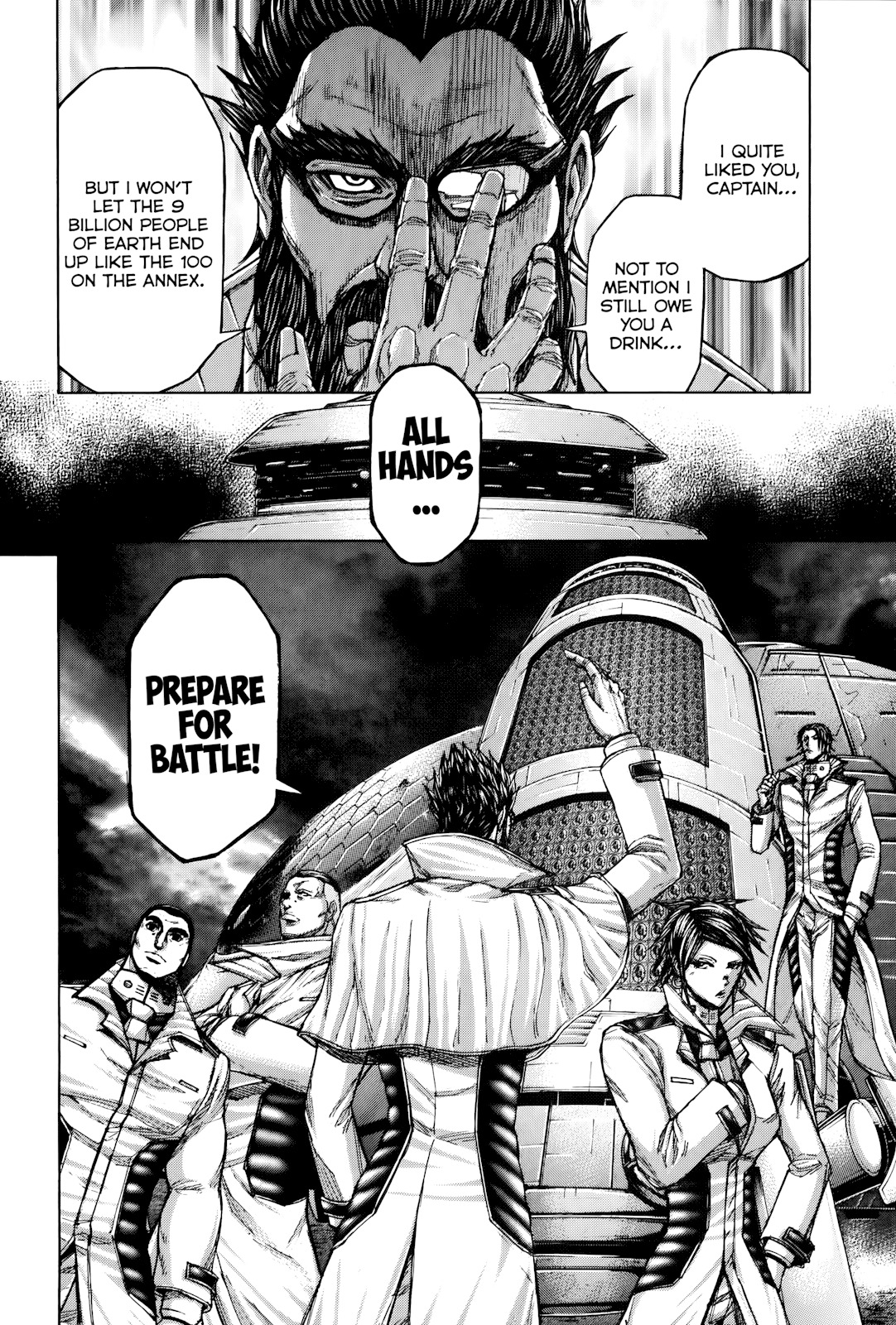 Terra Formars Chapter 57 page 14 - Chapter 57: MINE Minefield