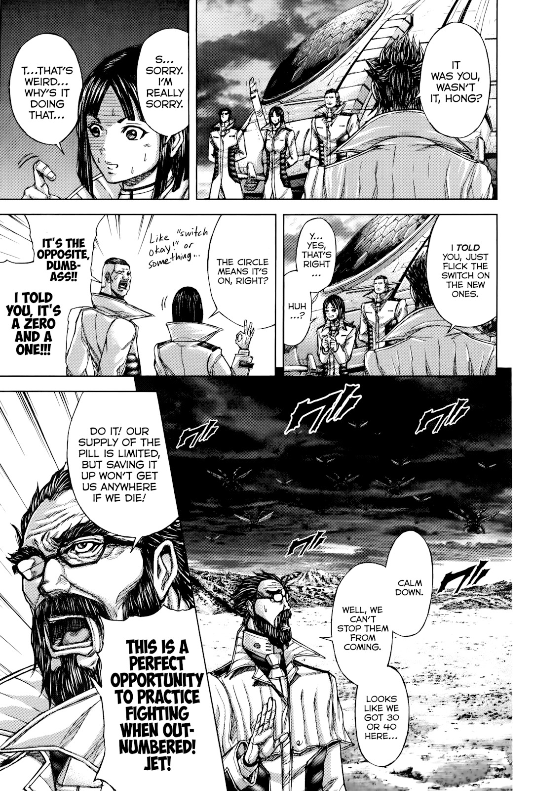 Terra Formars Chapter 57 page 3 - Chapter 57: MINE Minefield