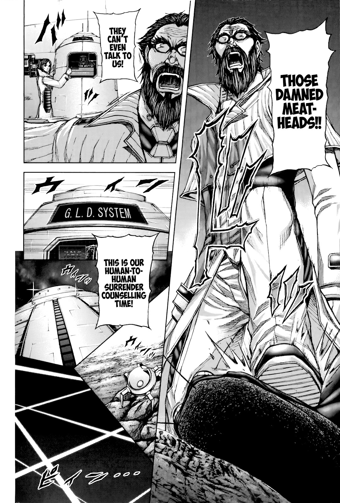 Terra Formars Chapter 58 page 10 - Chapter 58: CENTURY OF RAISING ARMS War and Warfare