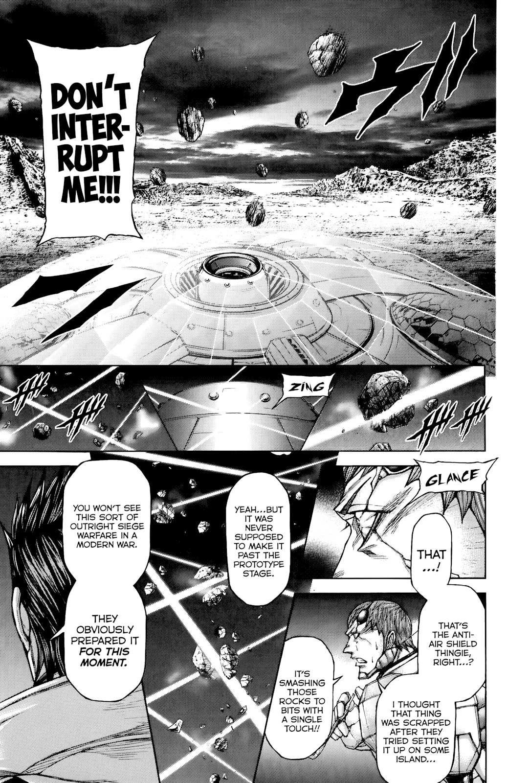 Terra Formars Chapter 58 page 11 - Chapter 58: CENTURY OF RAISING ARMS War and Warfare
