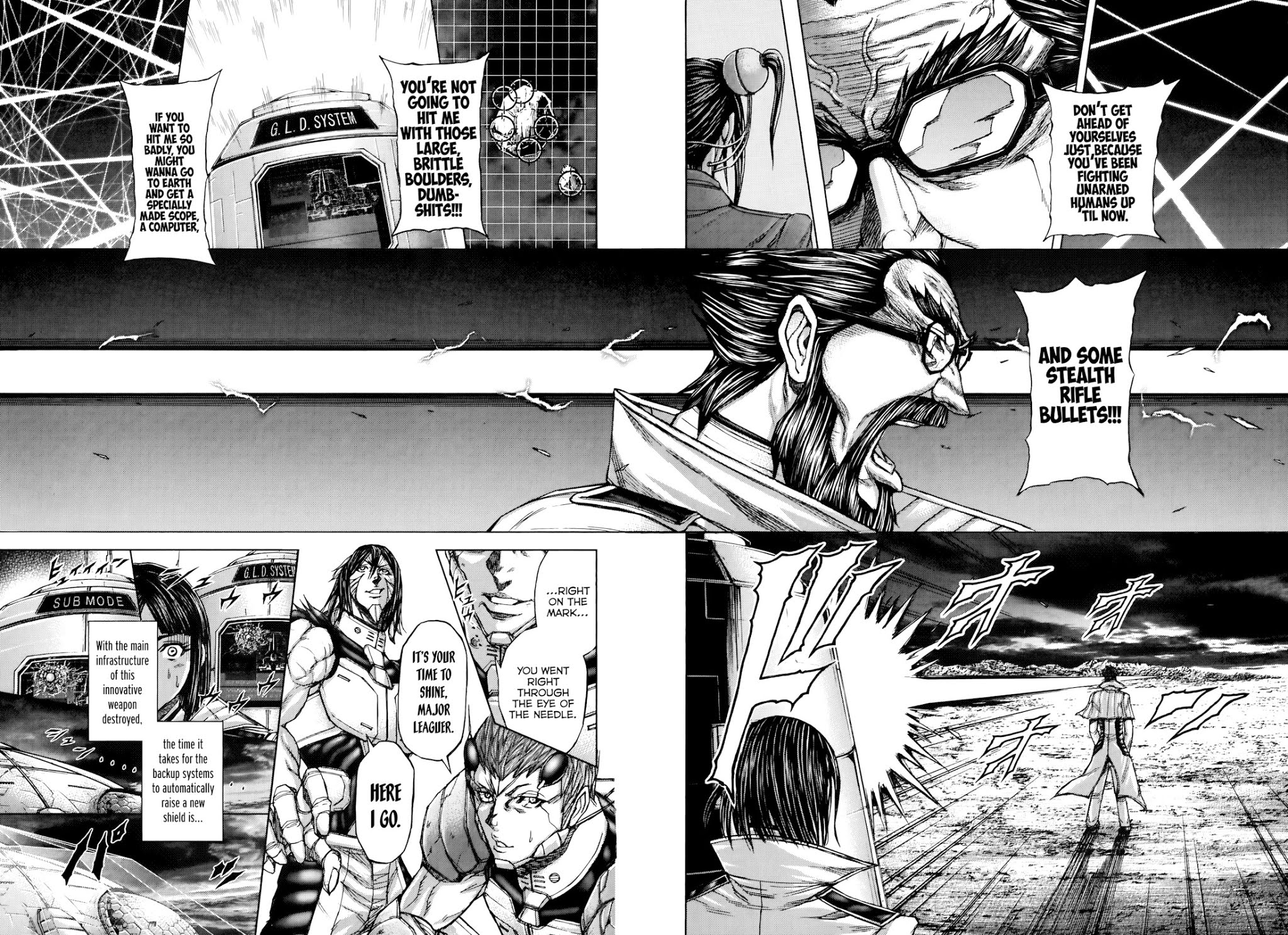 Terra Formars Chapter 58 page 12 - Chapter 58: CENTURY OF RAISING ARMS War and Warfare