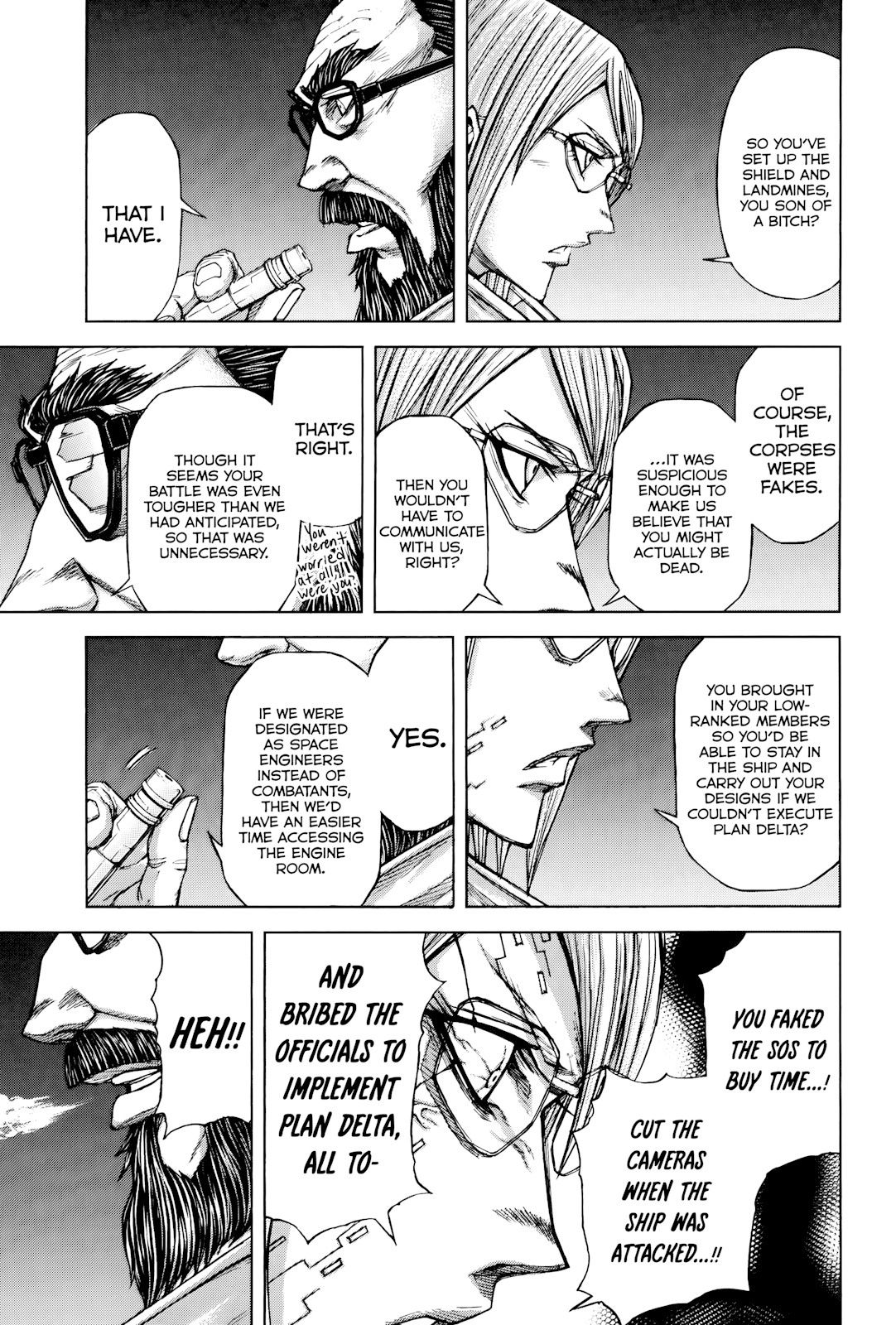Terra Formars Chapter 58 page 3 - Chapter 58: CENTURY OF RAISING ARMS War and Warfare