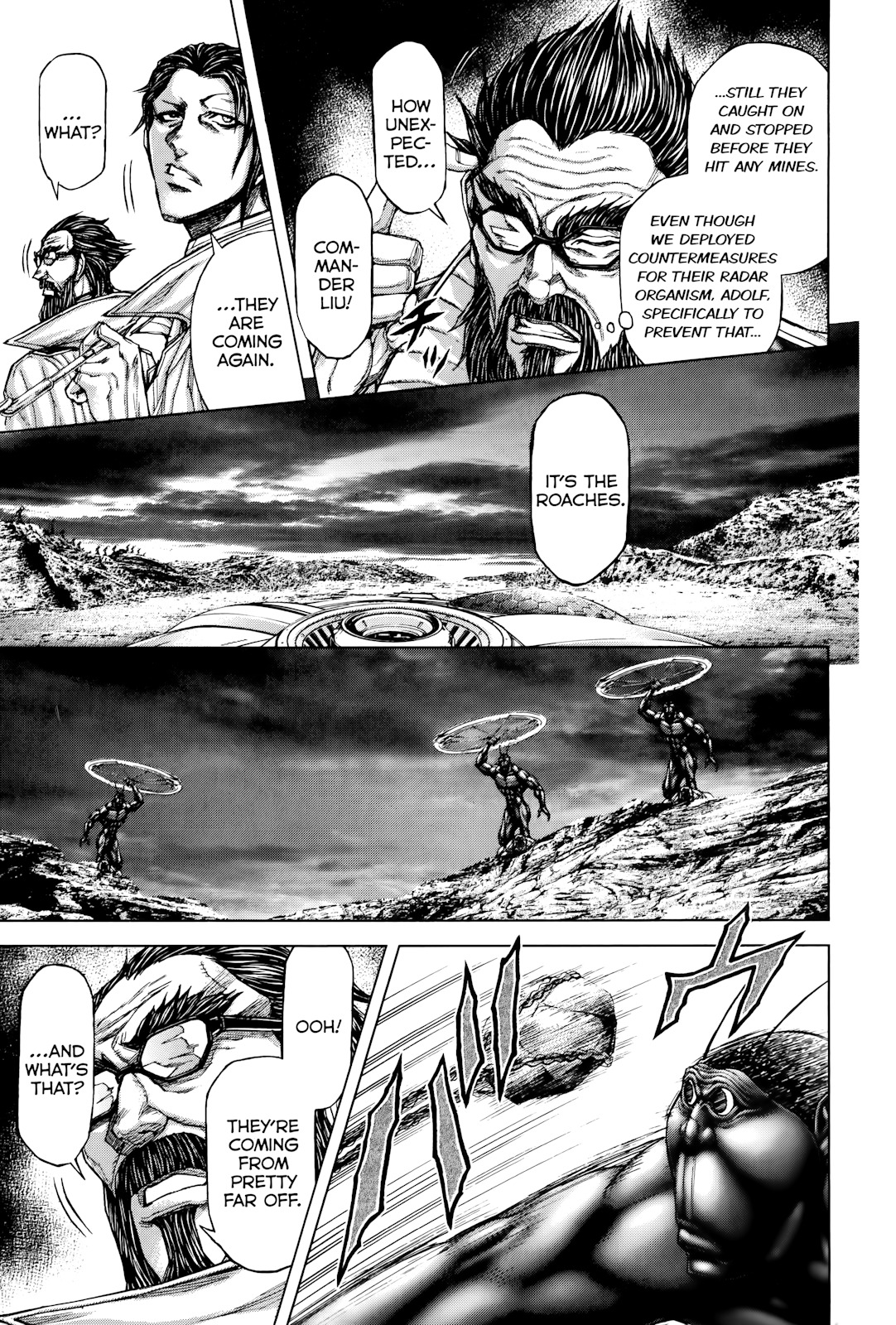 Terra Formars Chapter 58 page 9 - Chapter 58: CENTURY OF RAISING ARMS War and Warfare