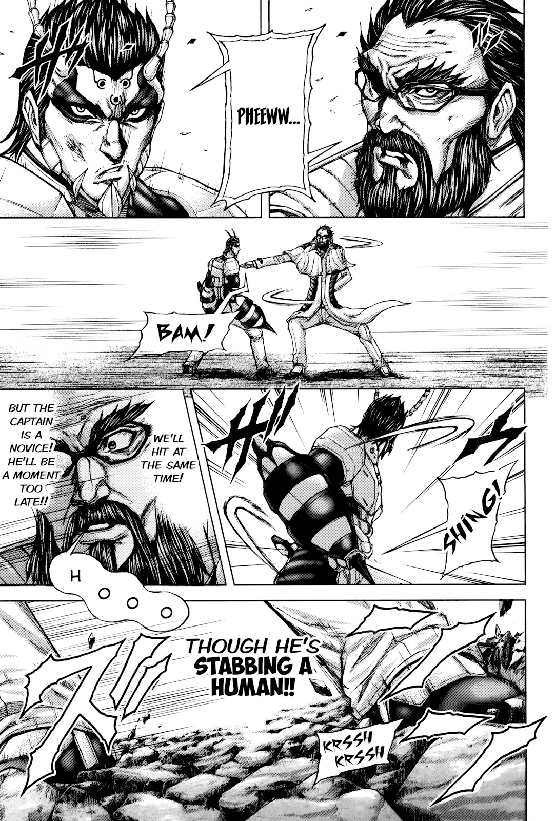 Terra Formars Chapter 59 page 11 - Chapter 59: VS. WEAPON Anti-Personnel Weapon