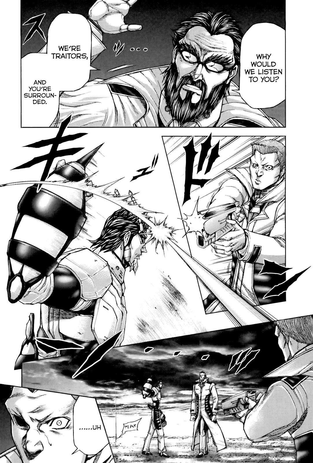 Terra Formars Chapter 59 page 2 - Chapter 59: VS. WEAPON Anti-Personnel Weapon