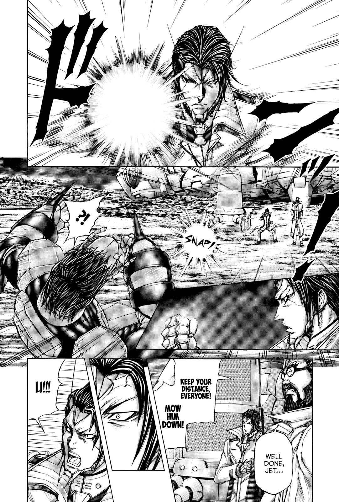Terra Formars Chapter 59 page 4 - Chapter 59: VS. WEAPON Anti-Personnel Weapon