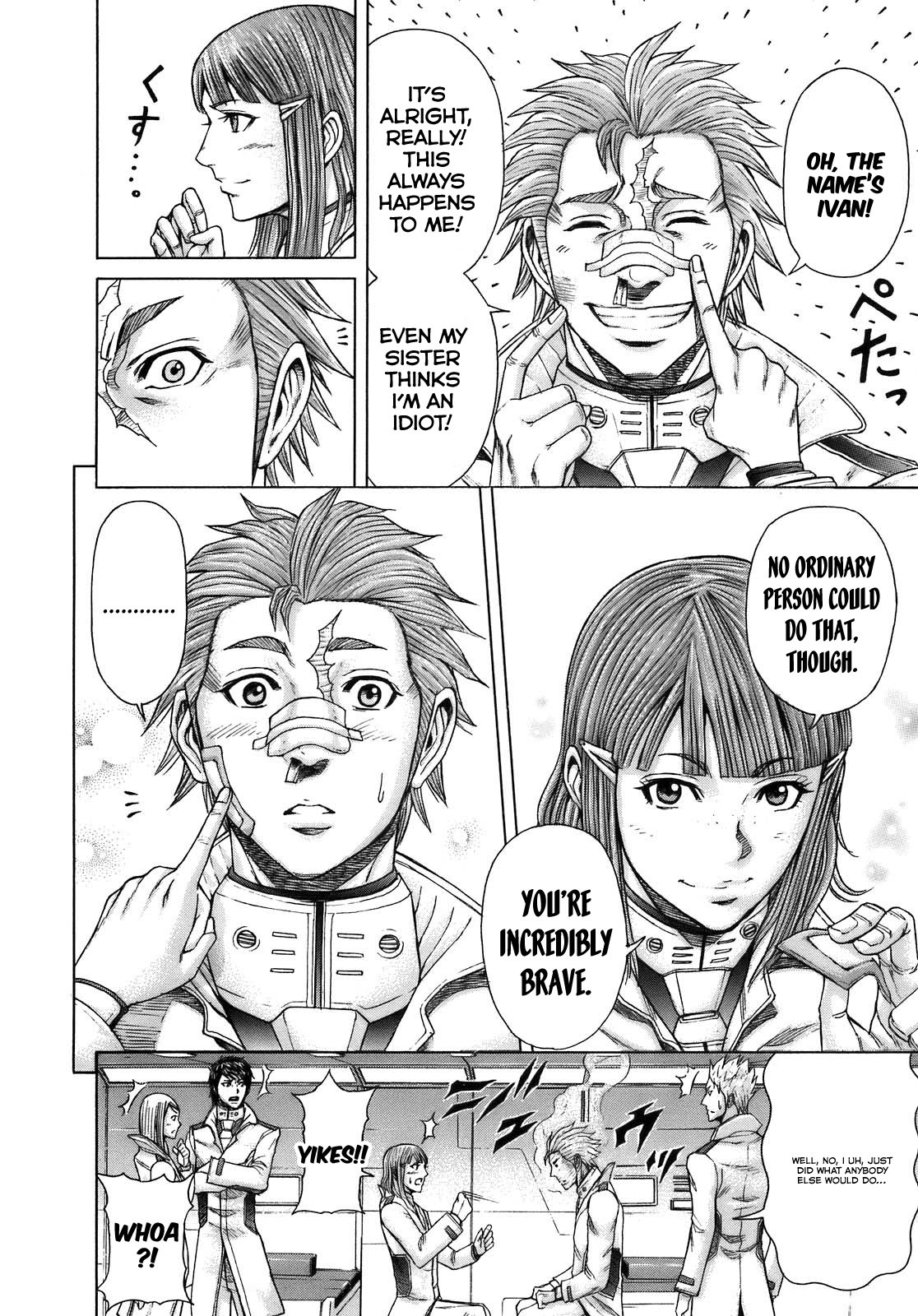 Terra Formars Chapter 6 page 12 - Chapter 6: DEPARTURE Kick-off
