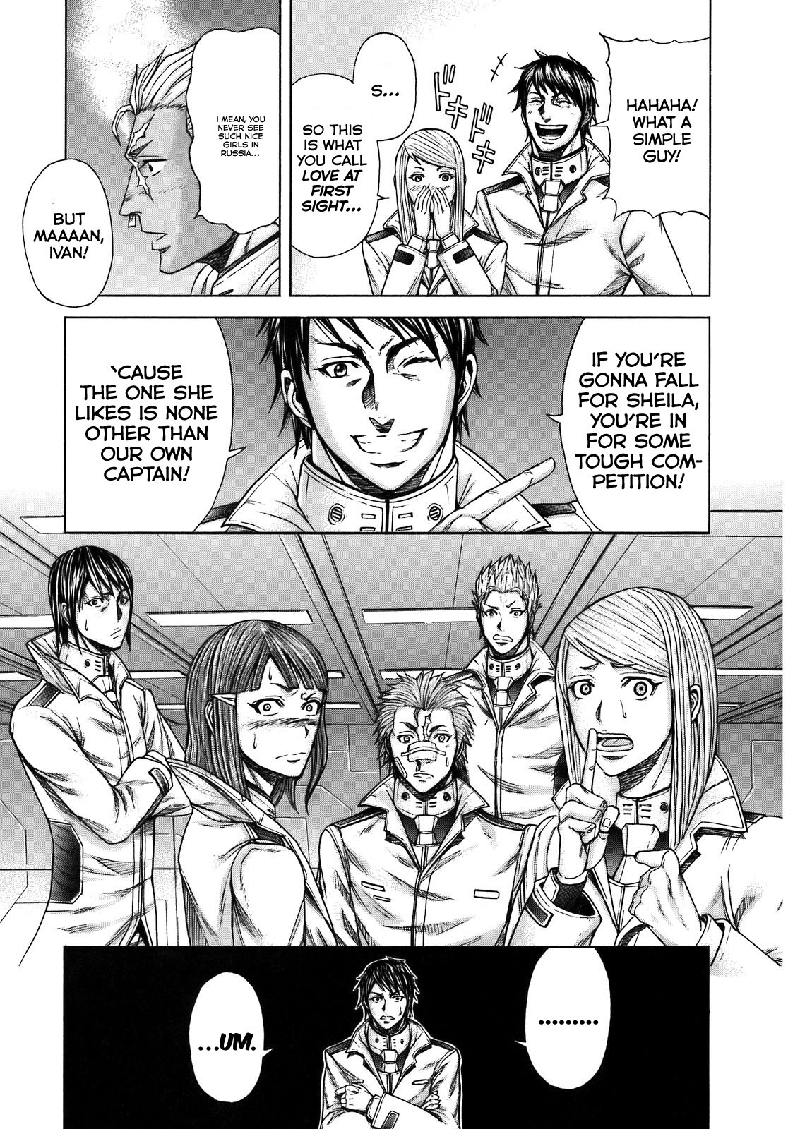 Terra Formars Chapter 6 page 13 - Chapter 6: DEPARTURE Kick-off