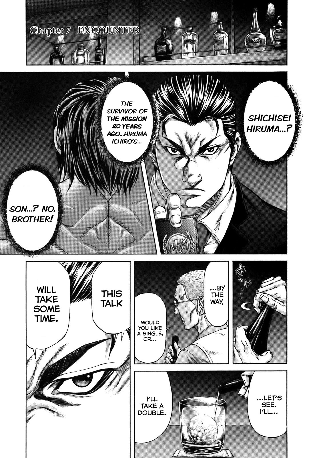 Terra Formars Chapter 6 page 17 - Chapter 6: DEPARTURE Kick-off