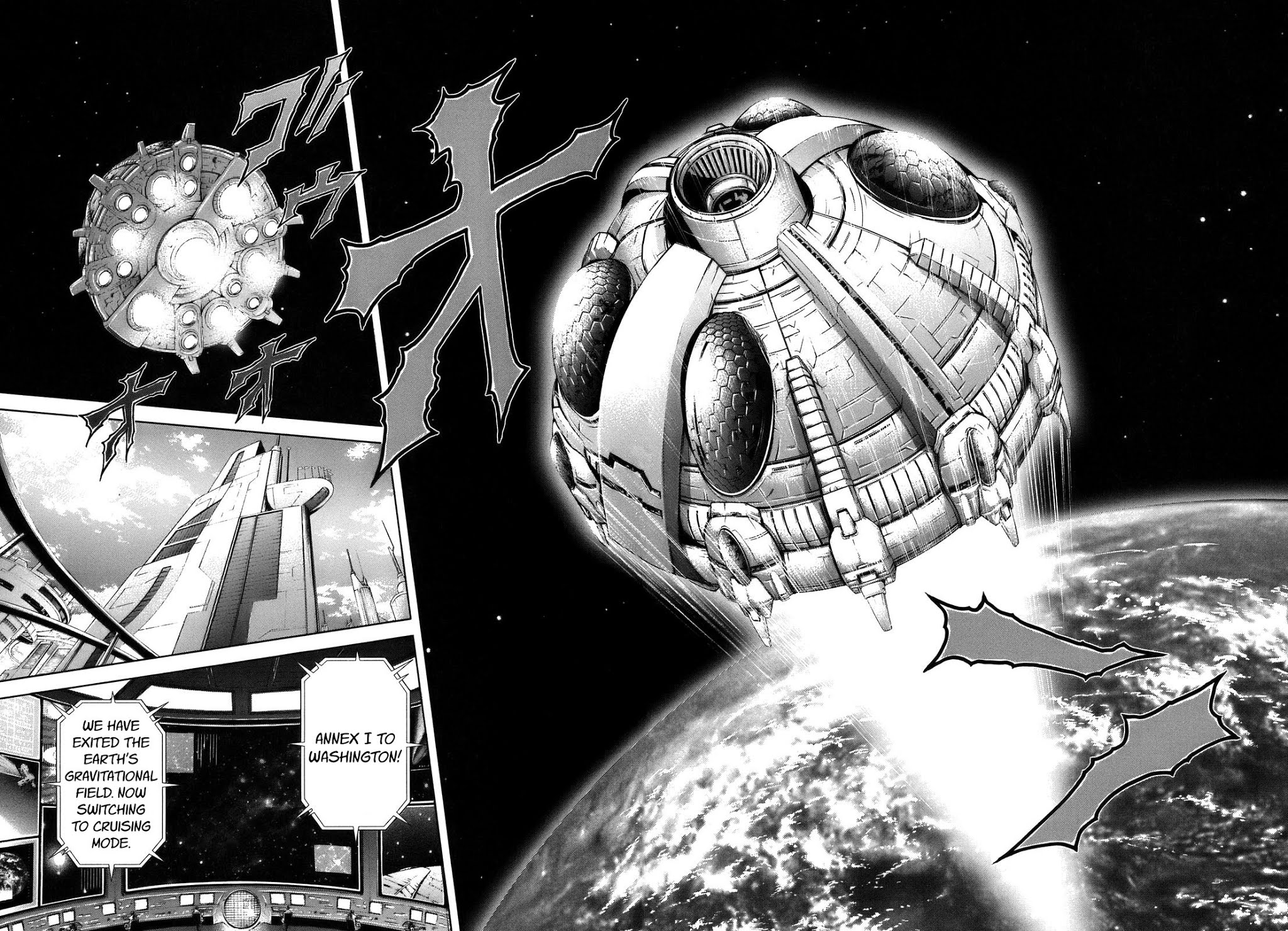 Terra Formars Chapter 6 page 5 - Chapter 6: DEPARTURE Kick-off