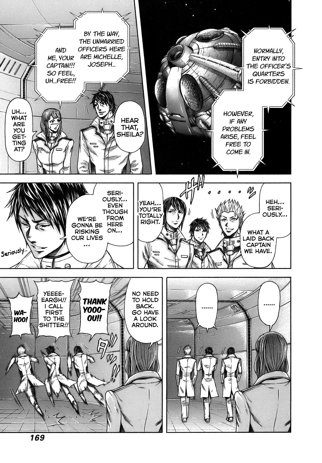 Terra Formars Chapter 6 page 7 - Chapter 6: DEPARTURE Kick-off