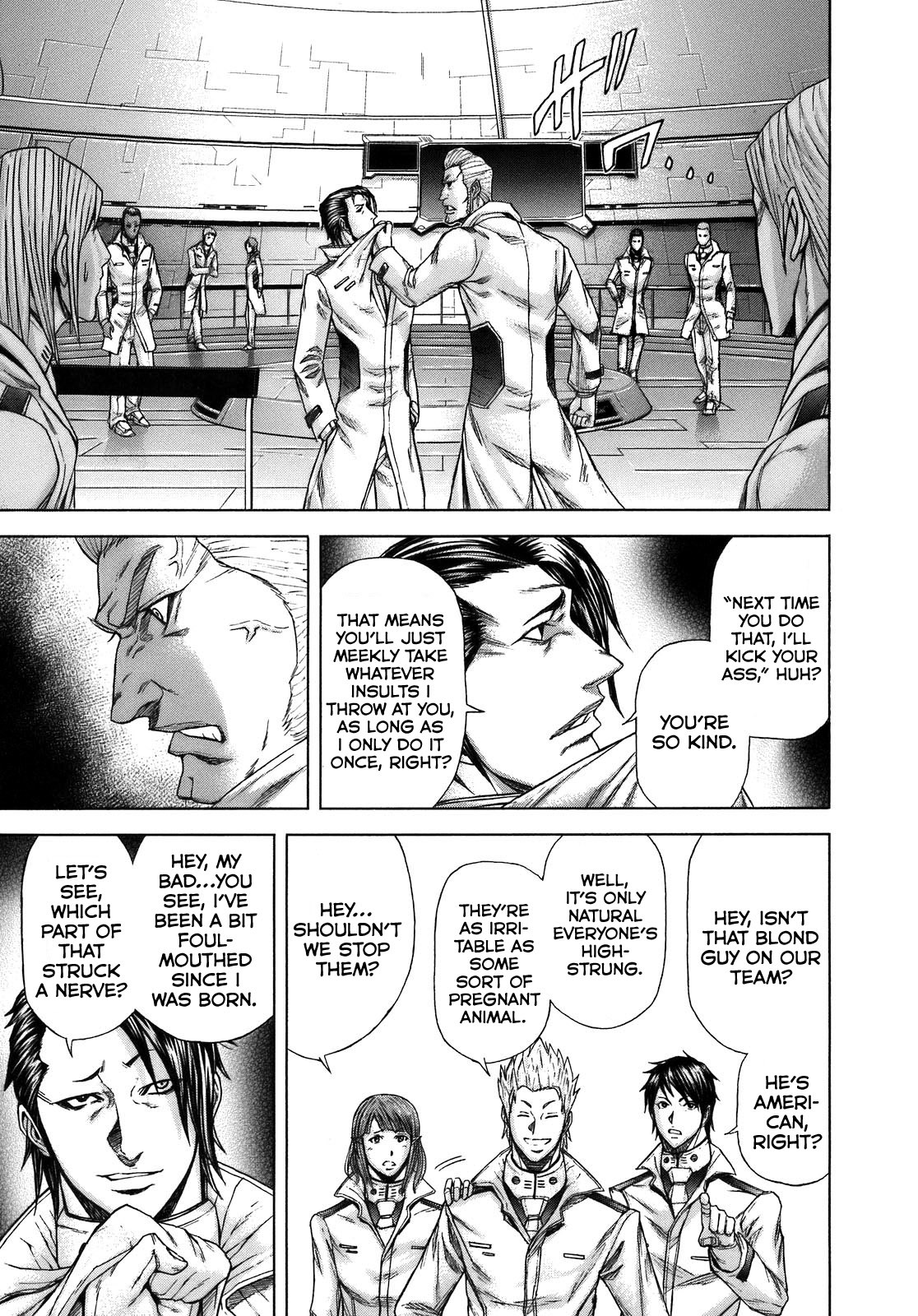 Terra Formars Chapter 6 page 9 - Chapter 6: DEPARTURE Kick-off