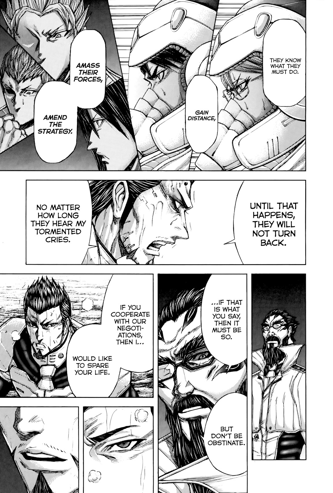 Terra Formars Chapter 60 page 11 - Chapter 60: THE LIFE FROM DEVILISH Demonic Lifeform