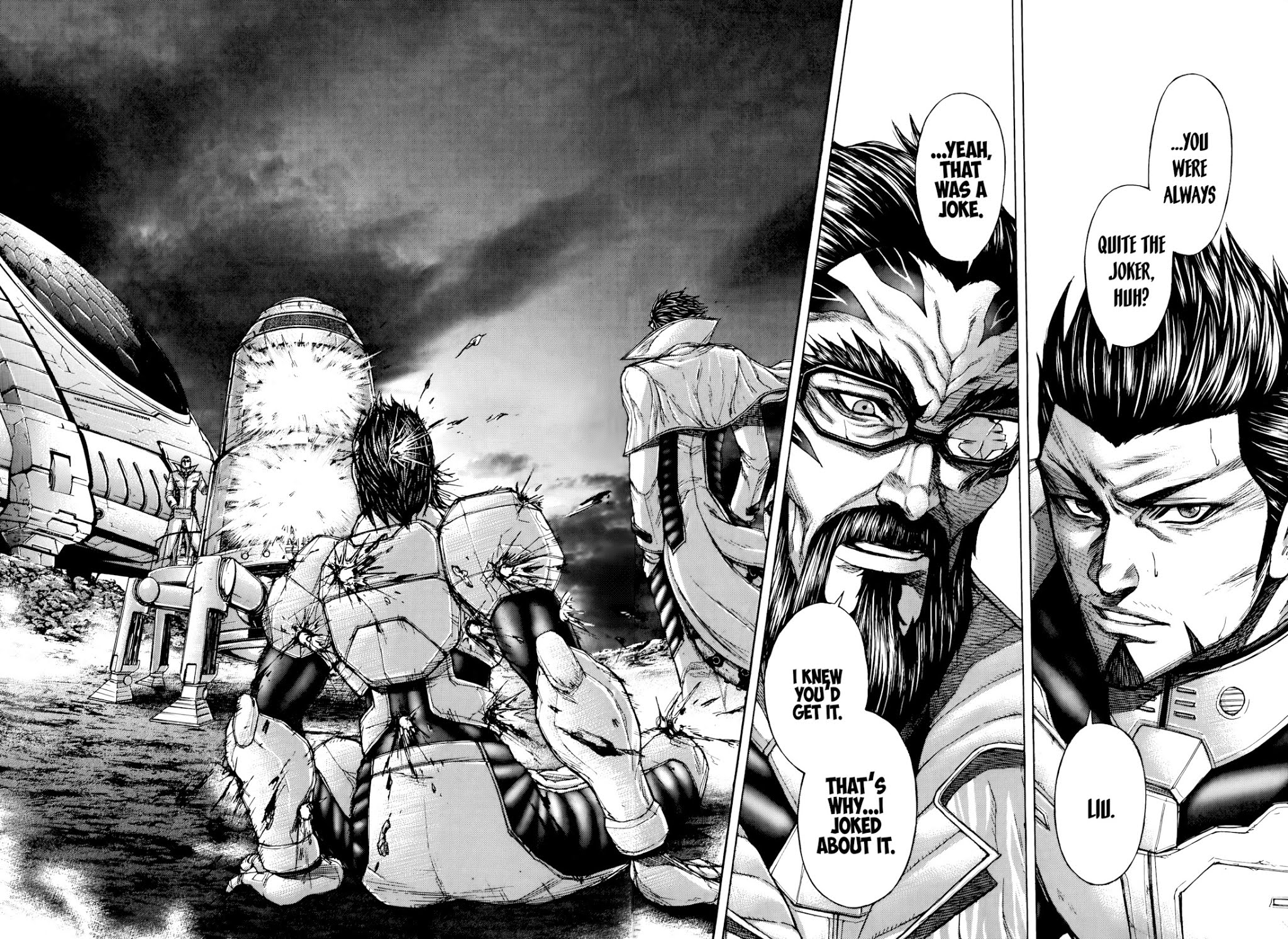 Terra Formars Chapter 60 page 12 - Chapter 60: THE LIFE FROM DEVILISH Demonic Lifeform