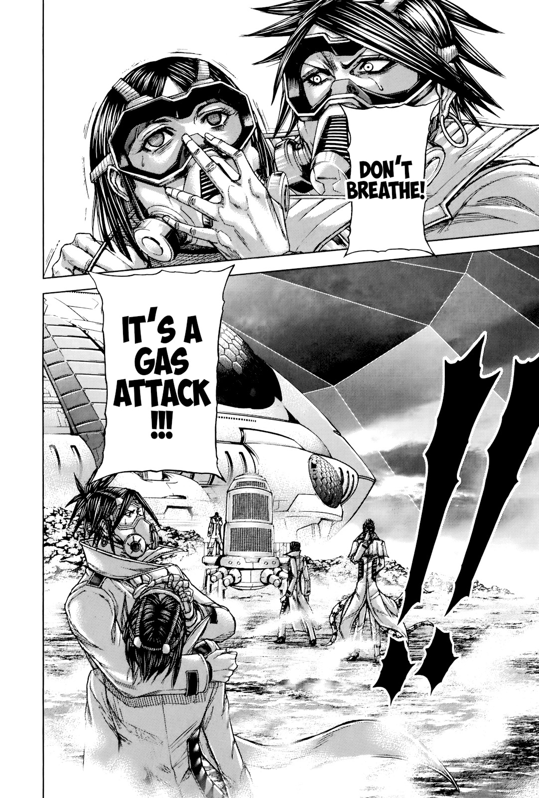 Terra Formars Chapter 60 page 15 - Chapter 60: THE LIFE FROM DEVILISH Demonic Lifeform