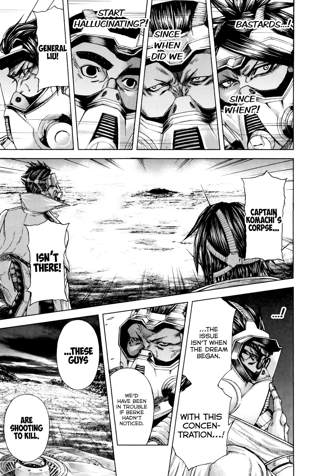 Terra Formars Chapter 60 page 16 - Chapter 60: THE LIFE FROM DEVILISH Demonic Lifeform