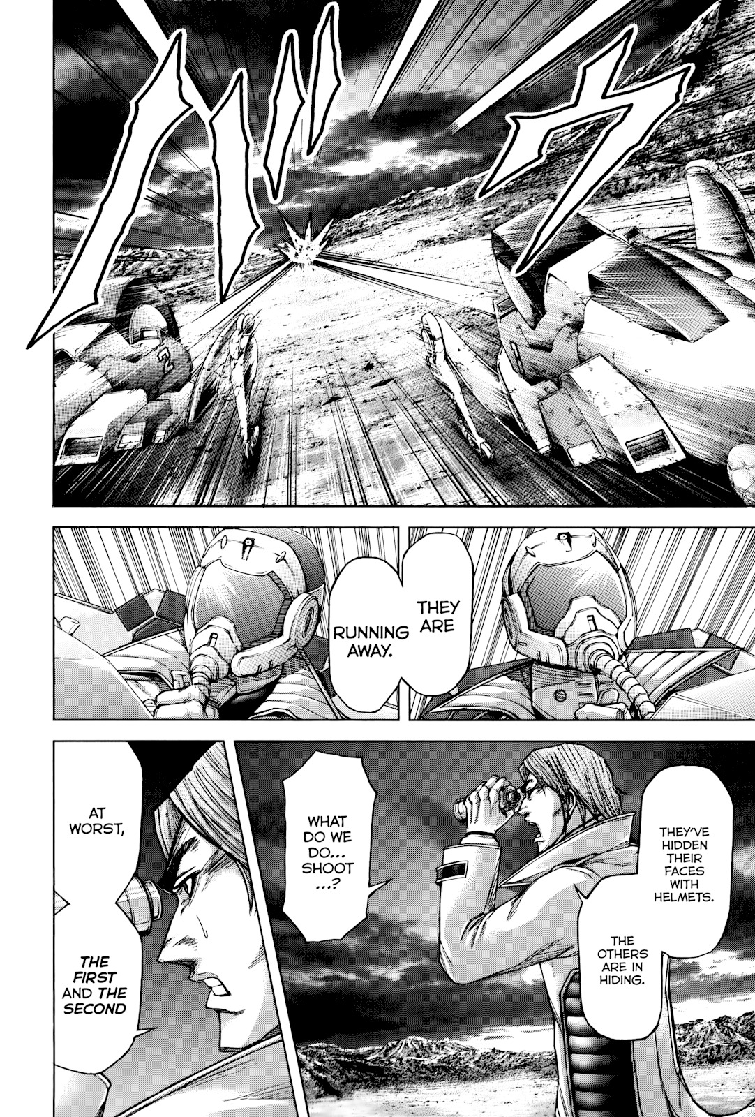 Terra Formars Chapter 60 page 8 - Chapter 60: THE LIFE FROM DEVILISH Demonic Lifeform