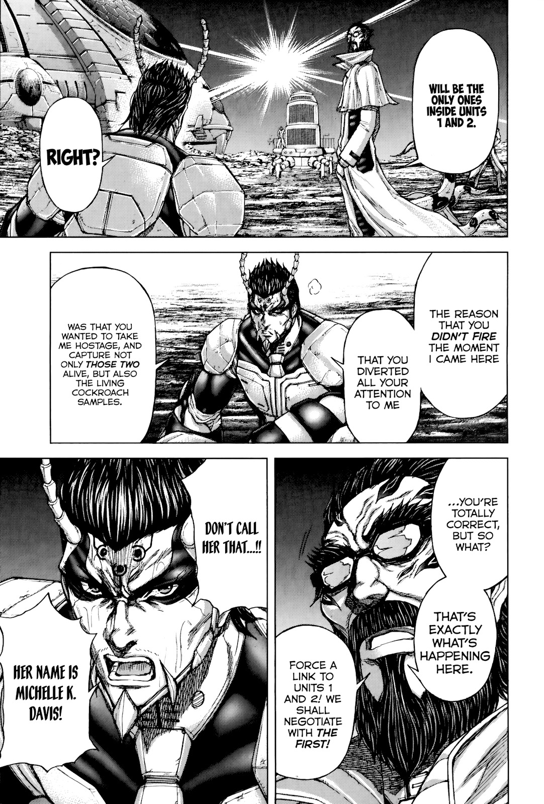 Terra Formars Chapter 60 page 9 - Chapter 60: THE LIFE FROM DEVILISH Demonic Lifeform