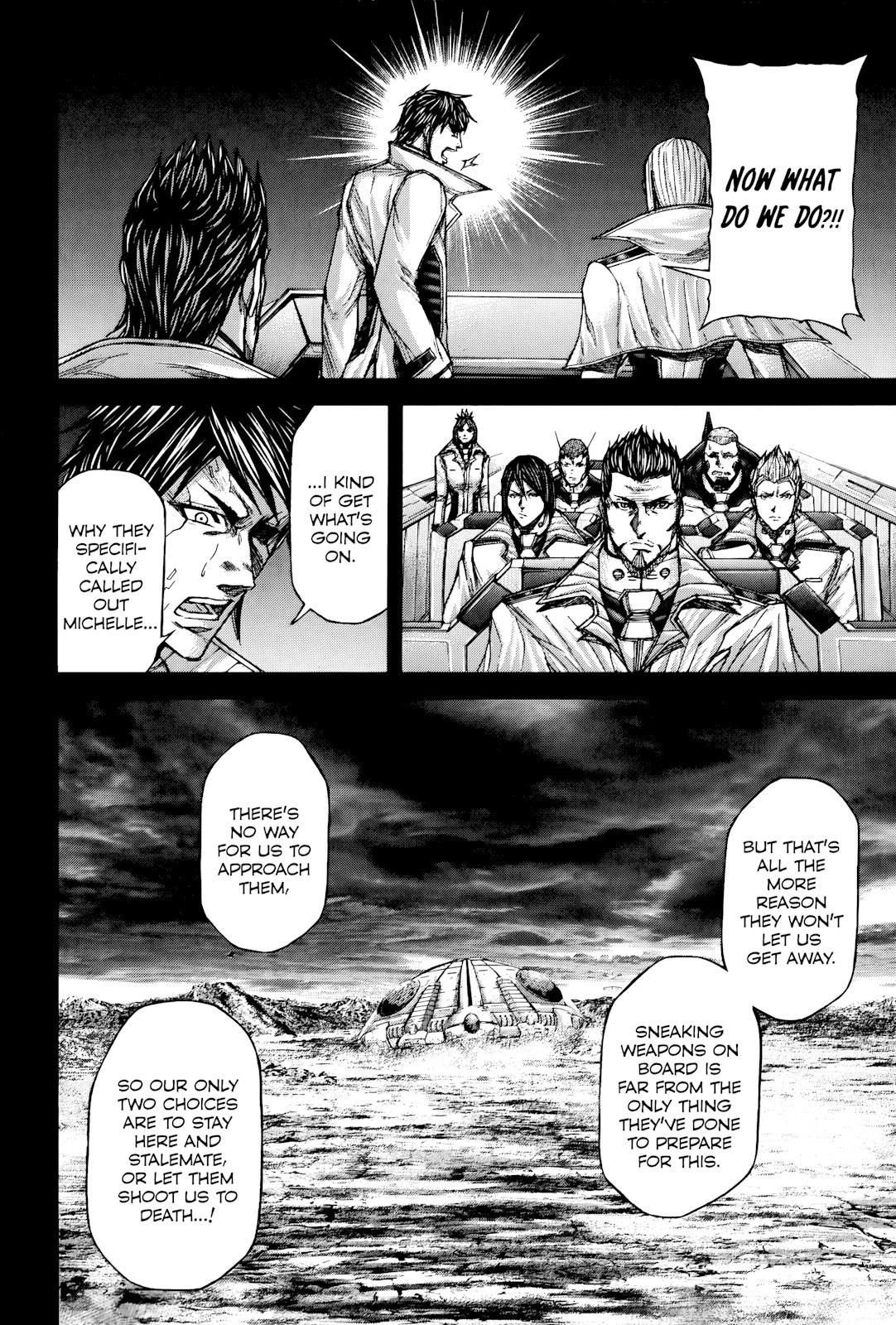 Terra Formars Chapter 61 page 12 - Chapter 61: FRIEND HERE Meeting Allies