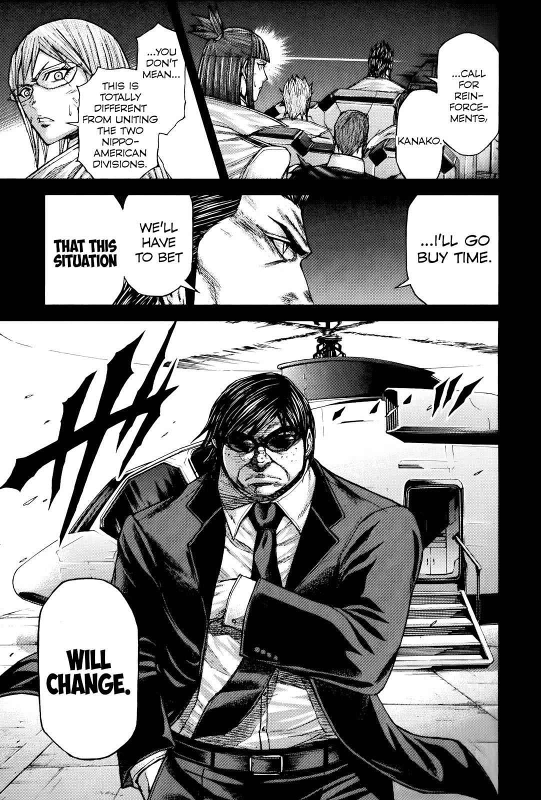 Terra Formars Chapter 61 page 13 - Chapter 61: FRIEND HERE Meeting Allies