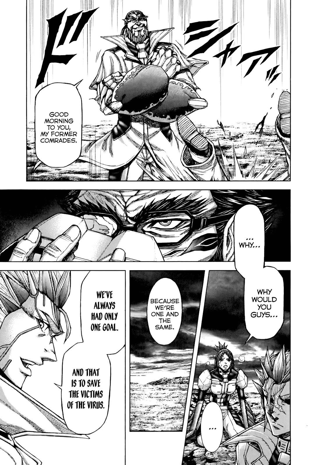 Terra Formars Chapter 61 page 17 - Chapter 61: FRIEND HERE Meeting Allies