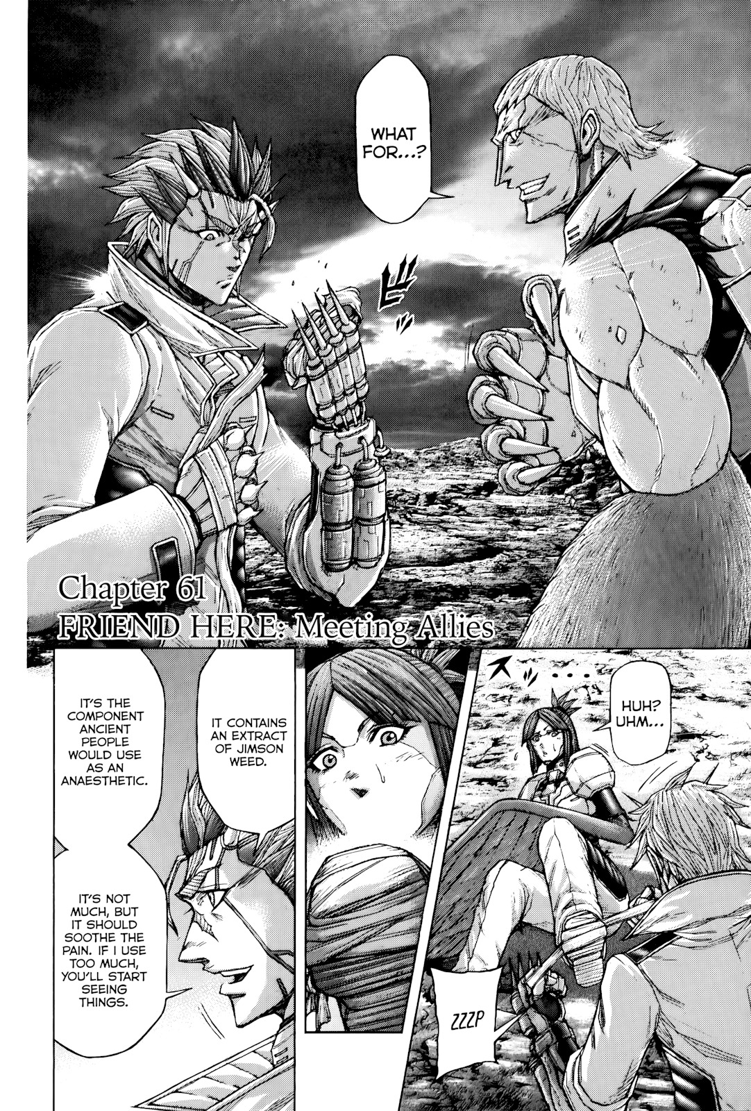 Terra Formars Chapter 61 page 3 - Chapter 61: FRIEND HERE Meeting Allies