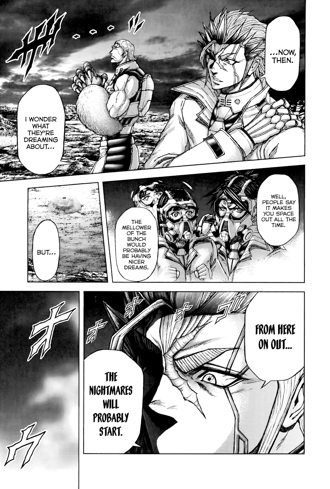 Terra Formars Chapter 61 page 4 - Chapter 61: FRIEND HERE Meeting Allies