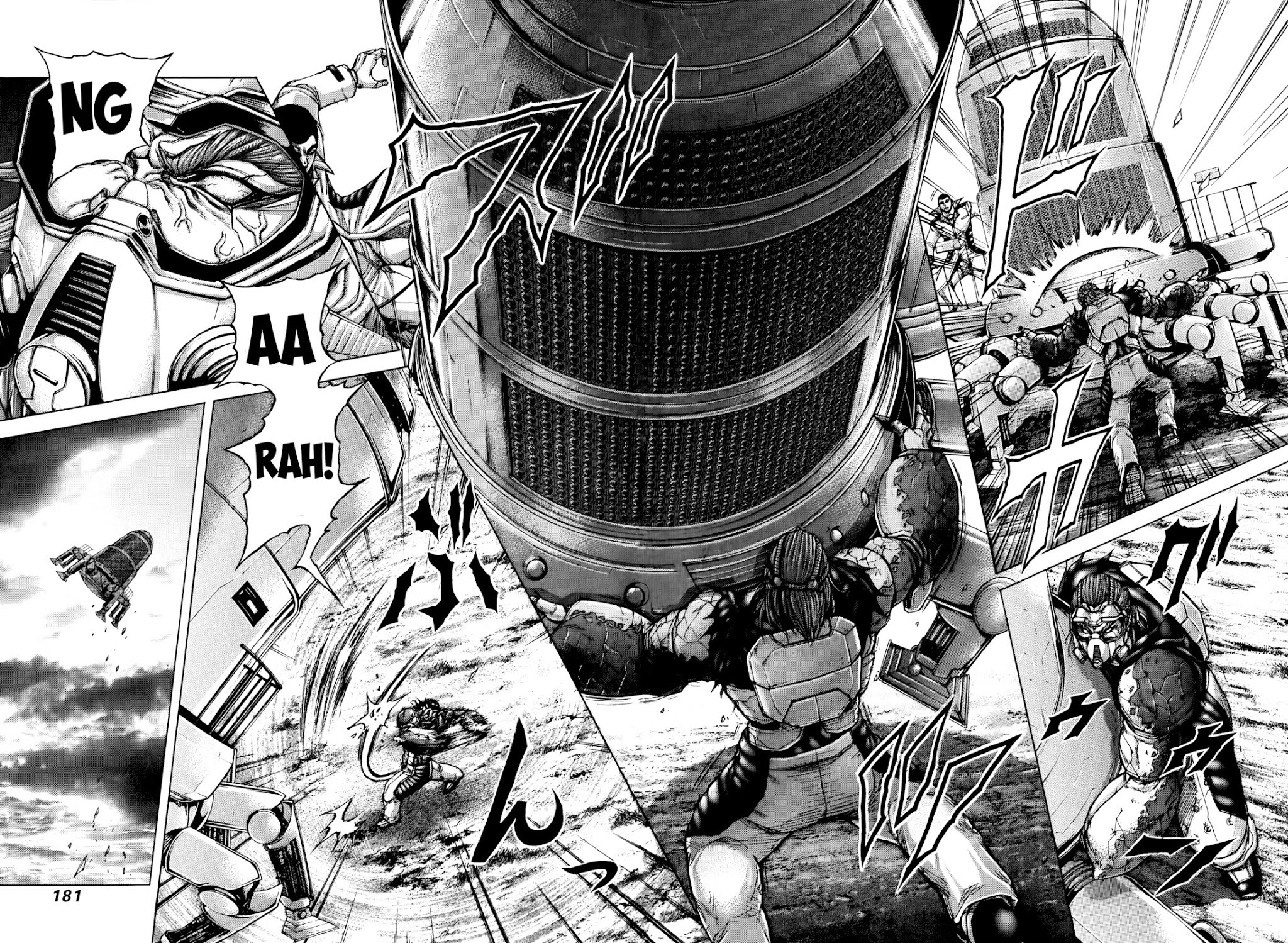 Terra Formars Chapter 62 page 13 - Chapter 62: RATSBANE The Ambush Force