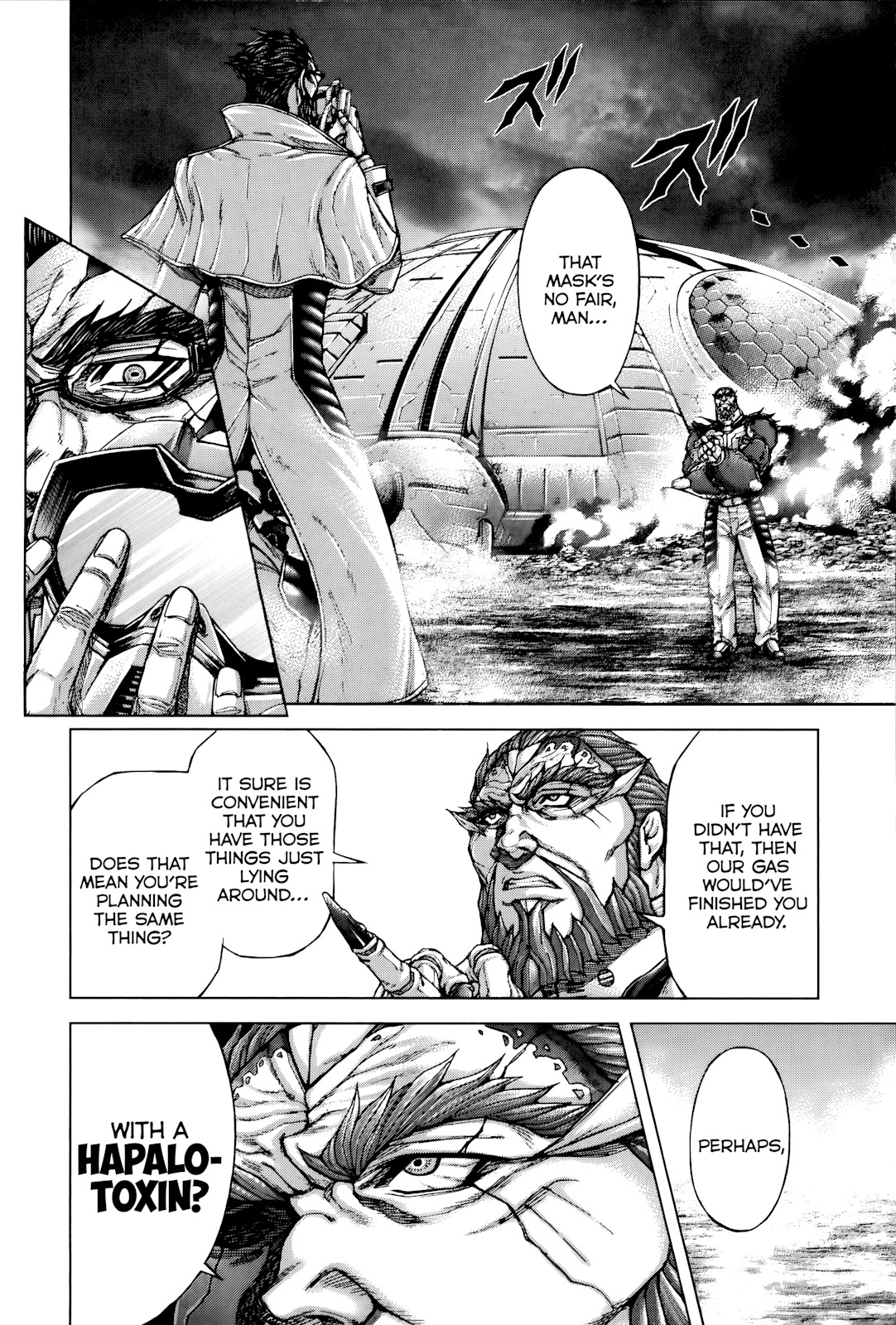 Terra Formars Chapter 62 page 3 - Chapter 62: RATSBANE The Ambush Force
