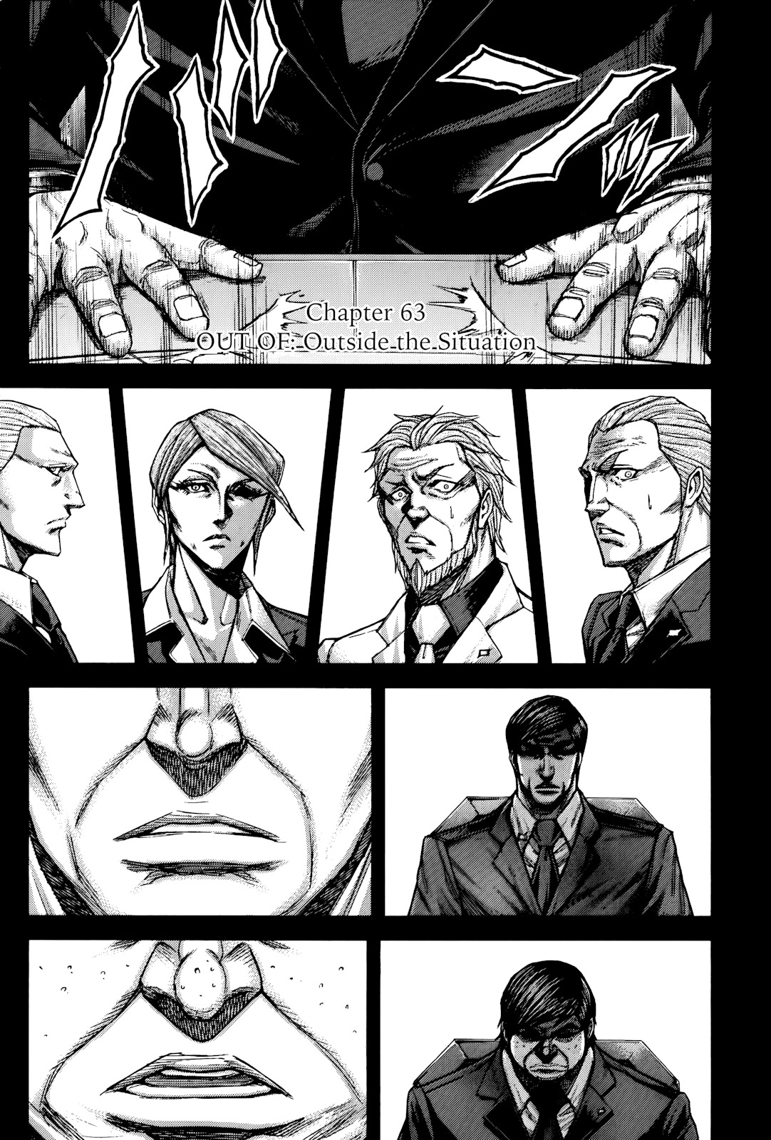 Terra Formars Chapter 63 page 1 - Chapter 63: OUT OF Outside the Situation