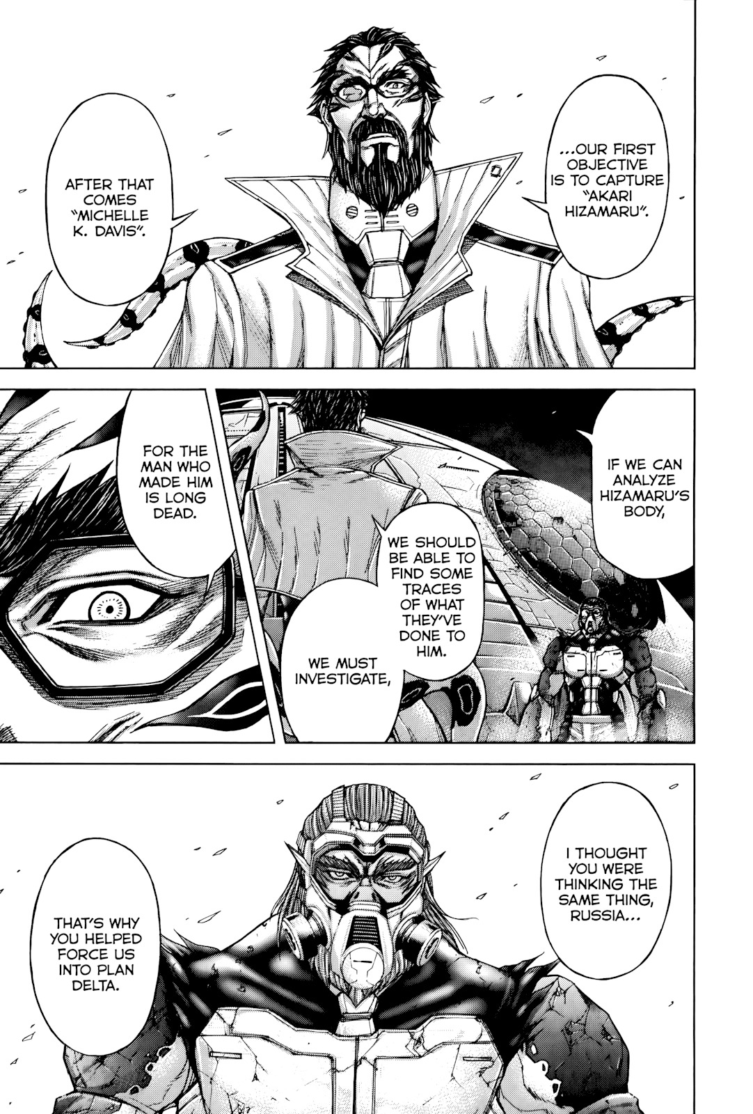 Terra Formars Chapter 63 page 10 - Chapter 63: OUT OF Outside the Situation