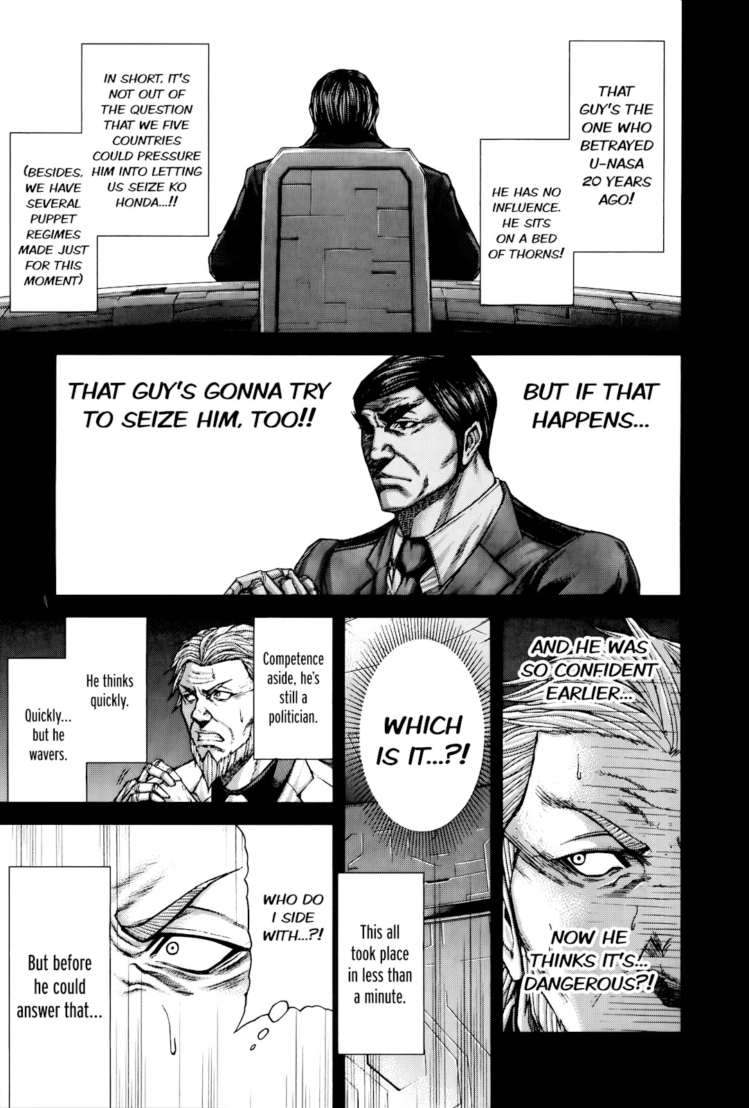 Terra Formars Chapter 63 page 14 - Chapter 63: OUT OF Outside the Situation