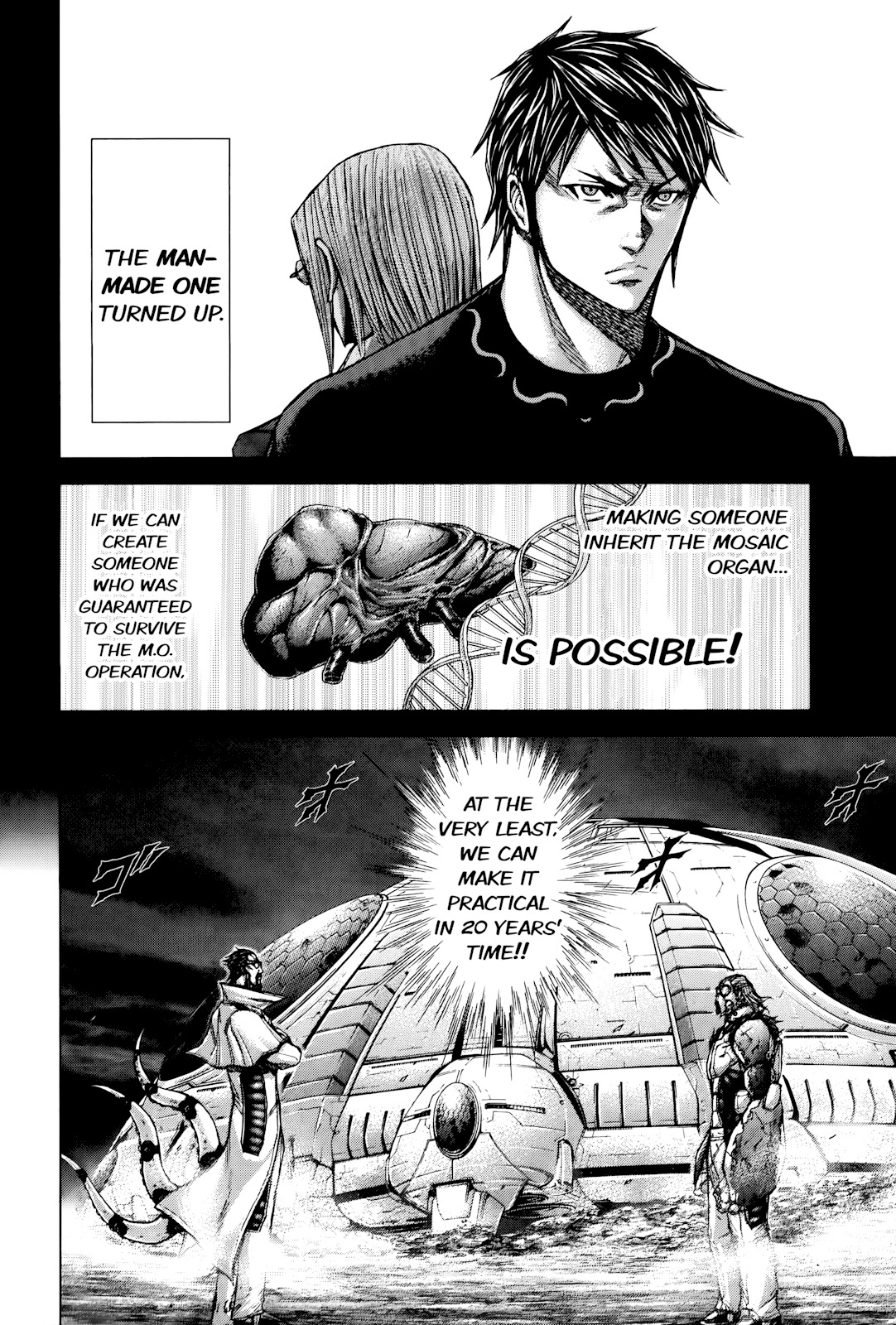 Terra Formars Chapter 63 page 7 - Chapter 63: OUT OF Outside the Situation