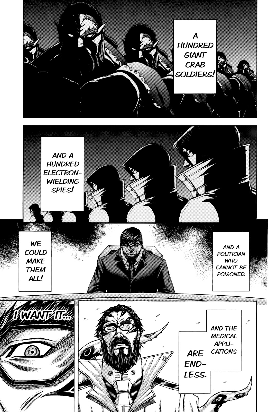 Terra Formars Chapter 63 page 8 - Chapter 63: OUT OF Outside the Situation