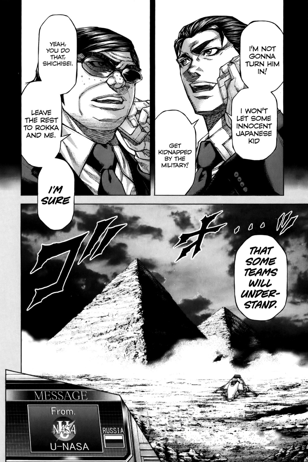 Terra Formars Chapter 64 page 17 - Chapter 64: MARS, DAY AT 19 APR